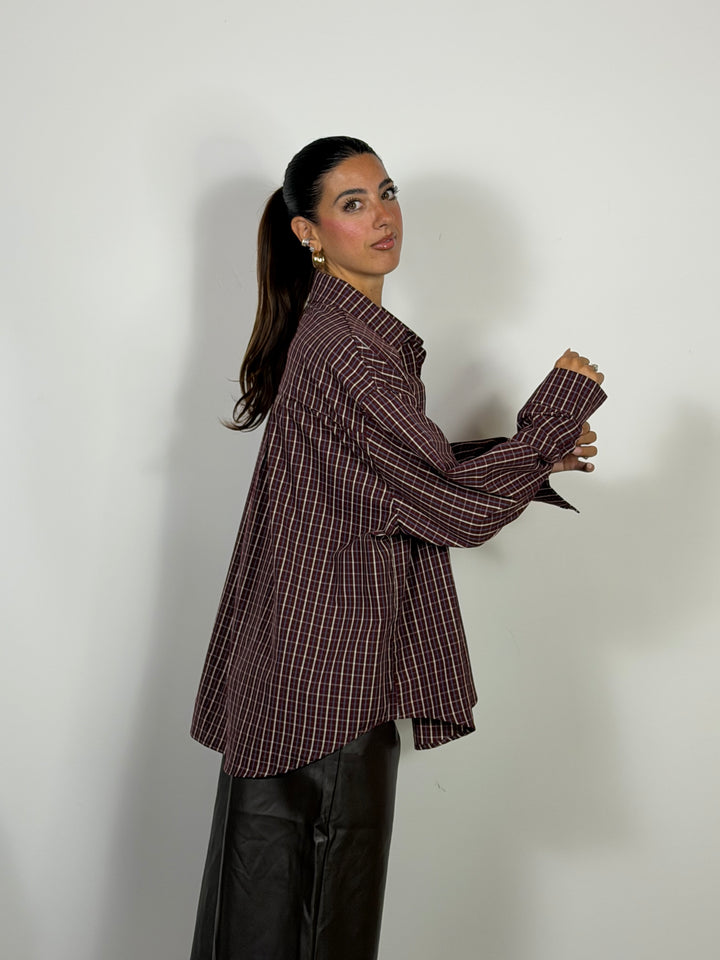 Camicia Melany Bordeaux