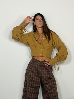 Camicia Crop Miu  JUST WEST