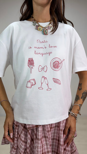 T-Shirt Love Pasta LUMINA