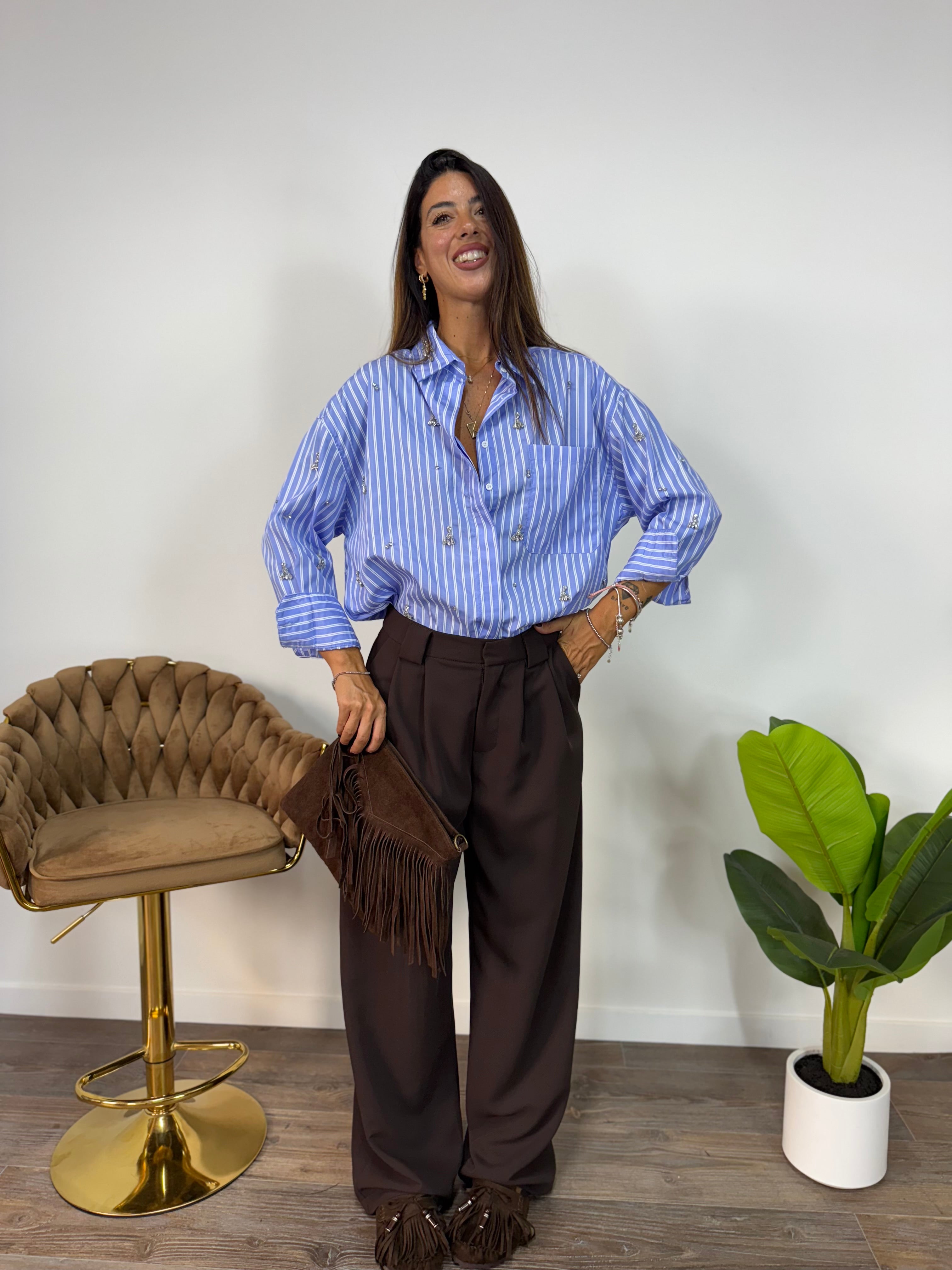 Pantalone LUMINA Marrone