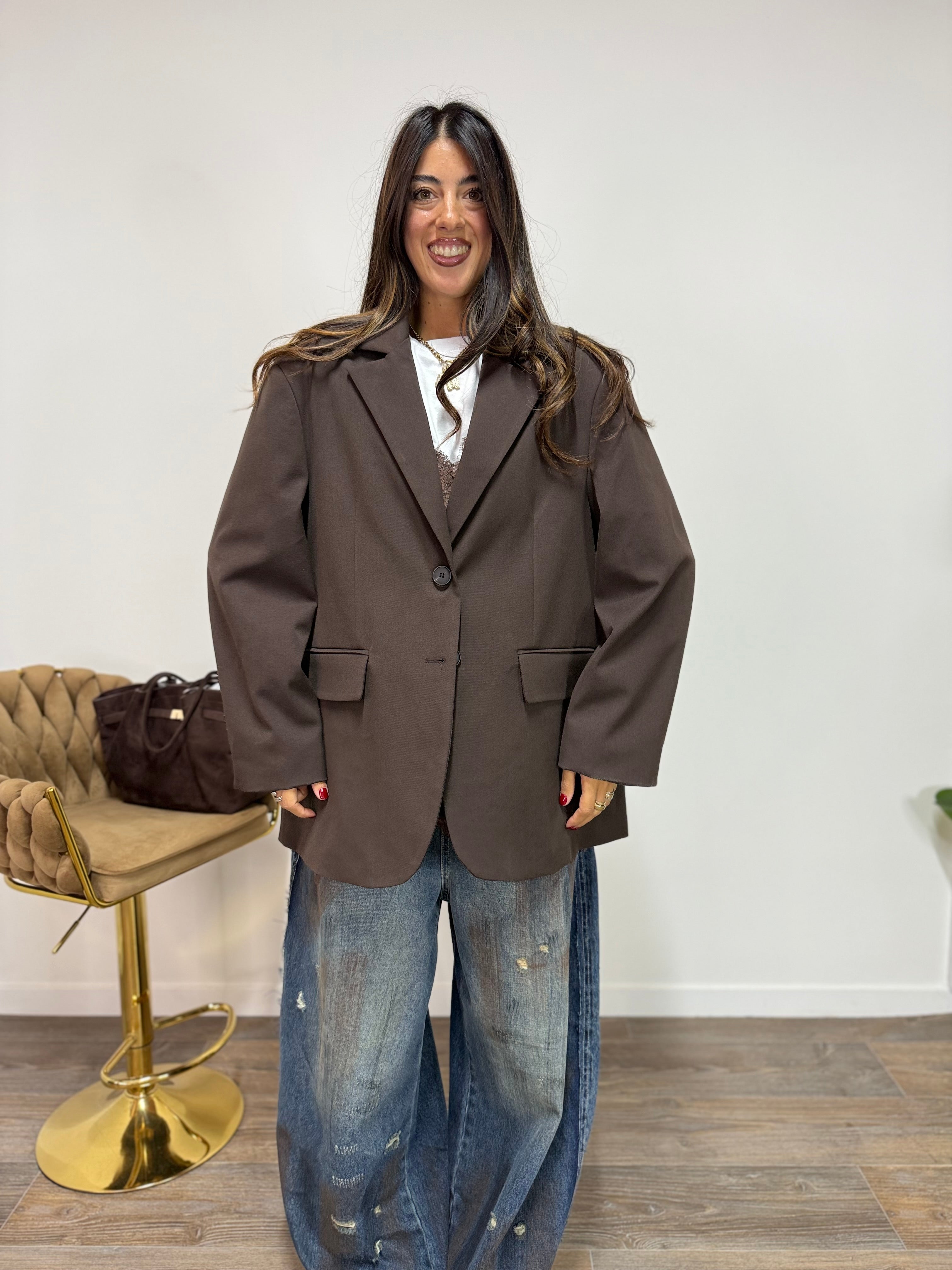 Blazer Chocolate LUMINA