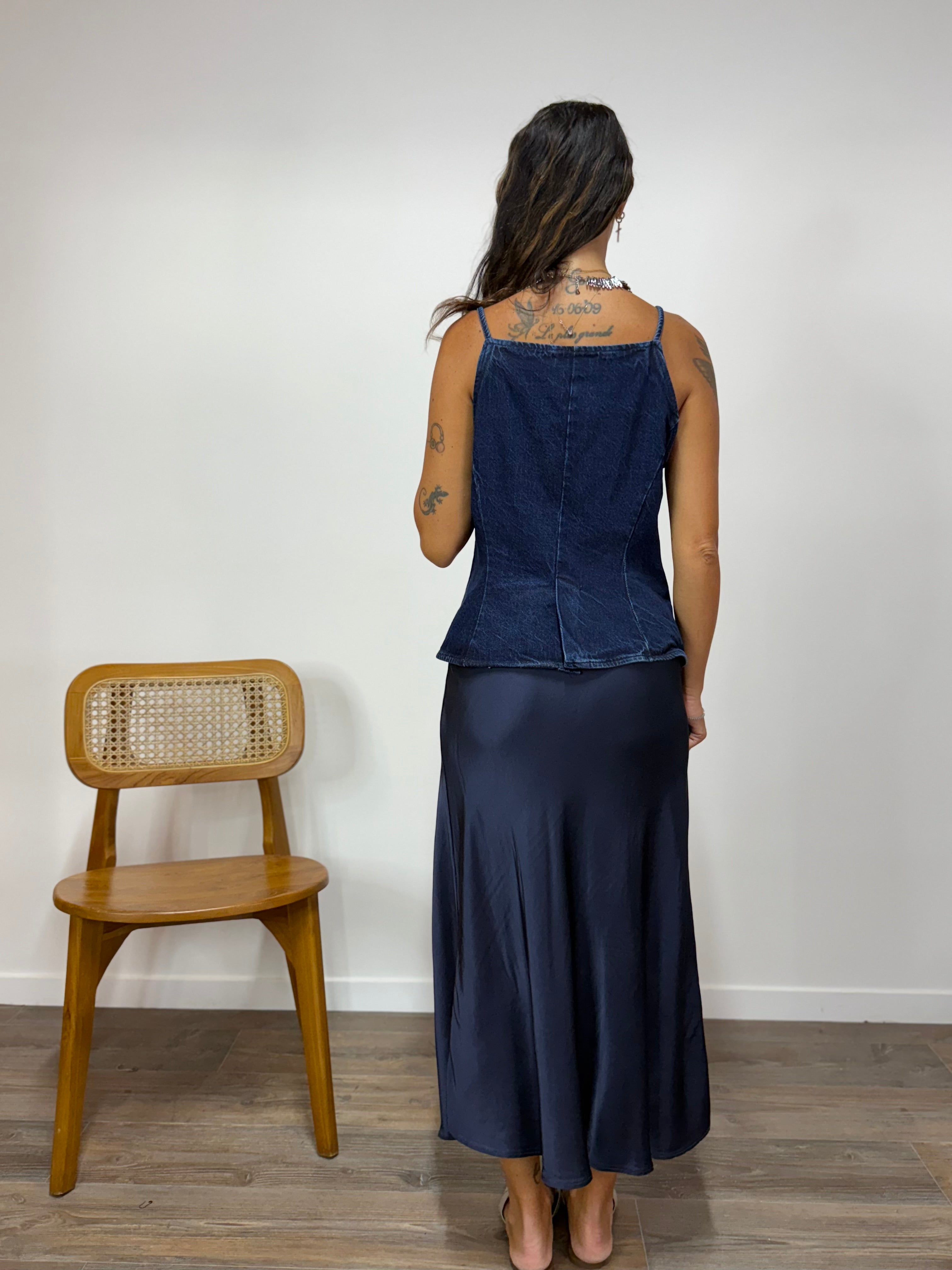 Top Denim LUMINA