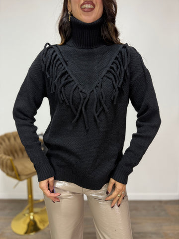 Pull Frangetta Black