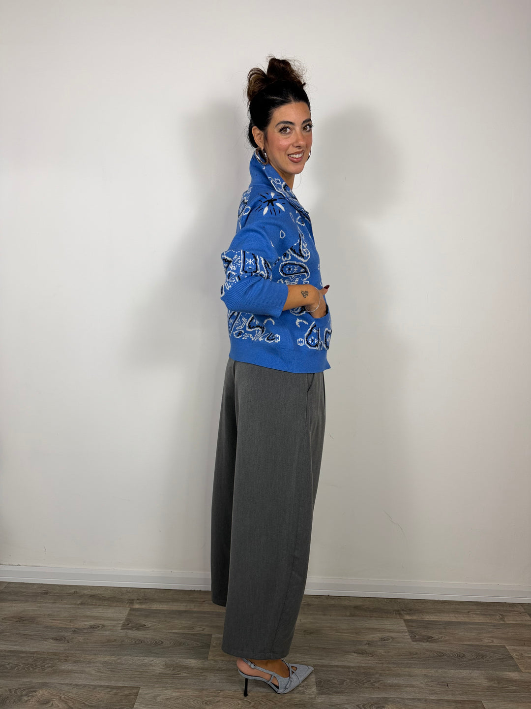 Pantalone Soft Grigio