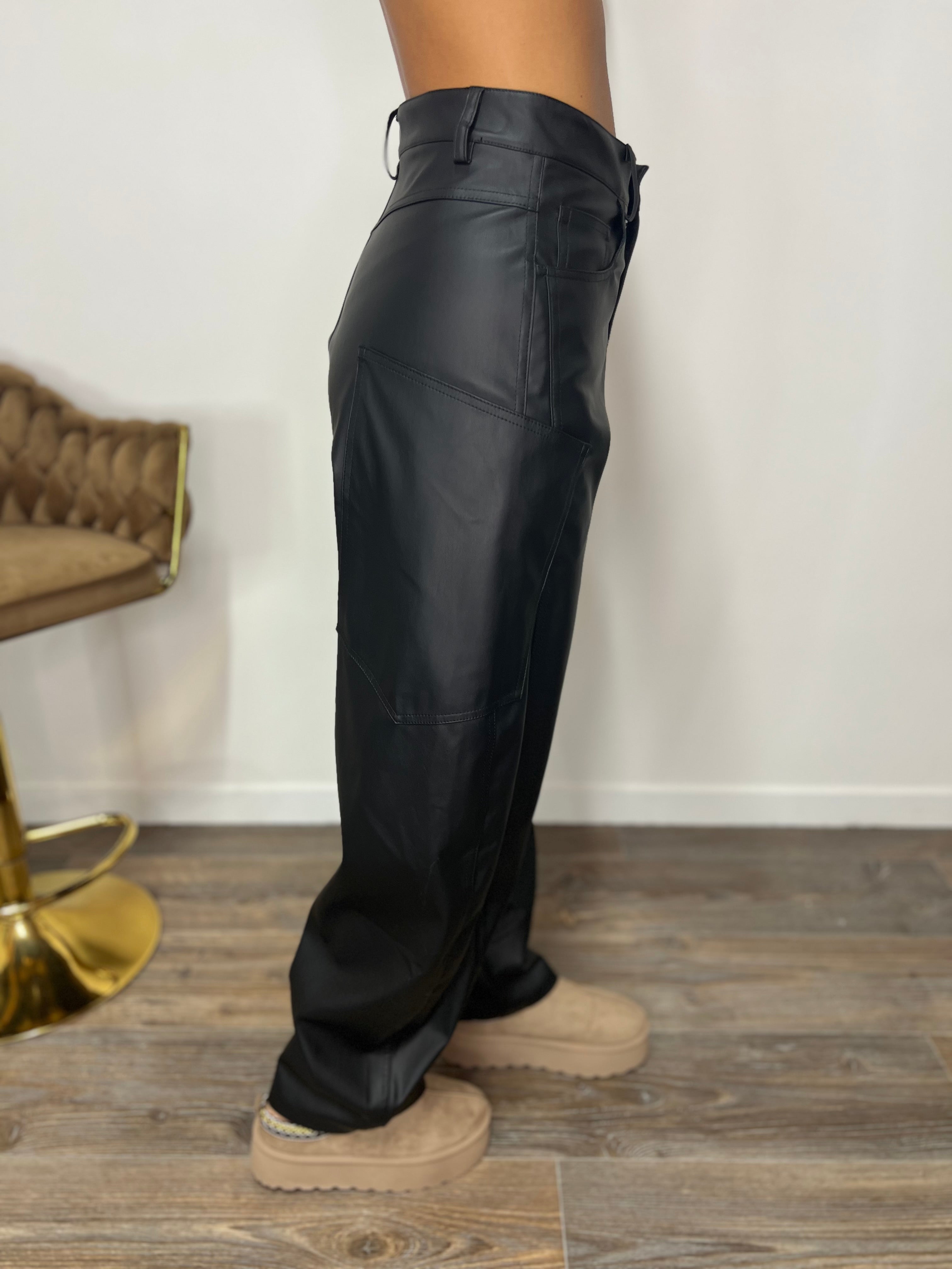 Pantalone Ballon Pelle LUMINA