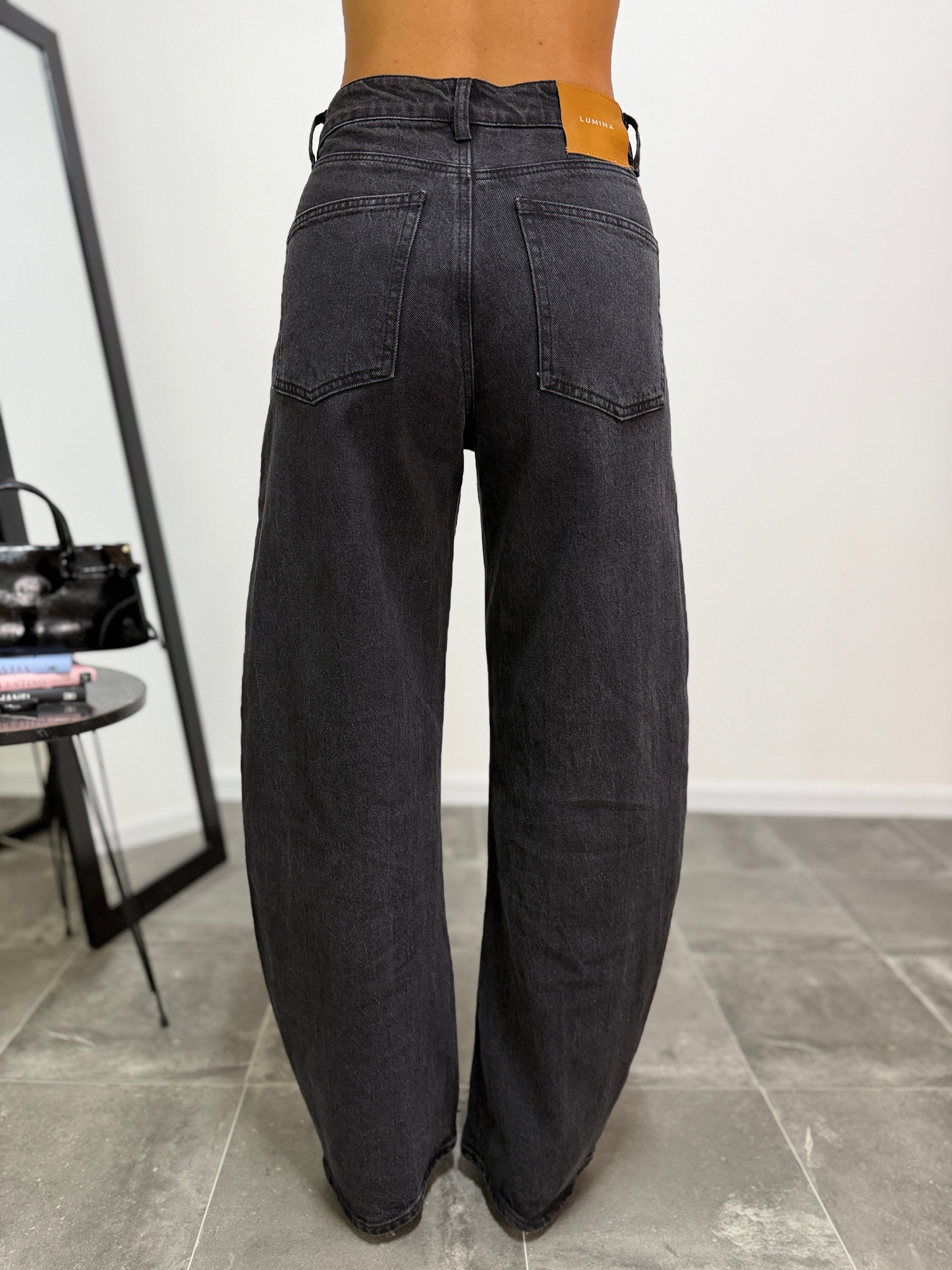 Jeans Black LUMINA