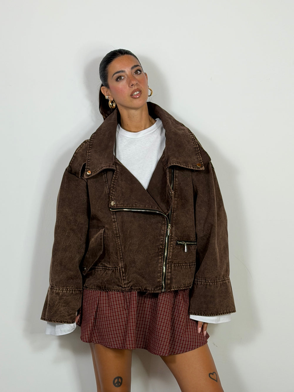 Giacca Glam Marrone
