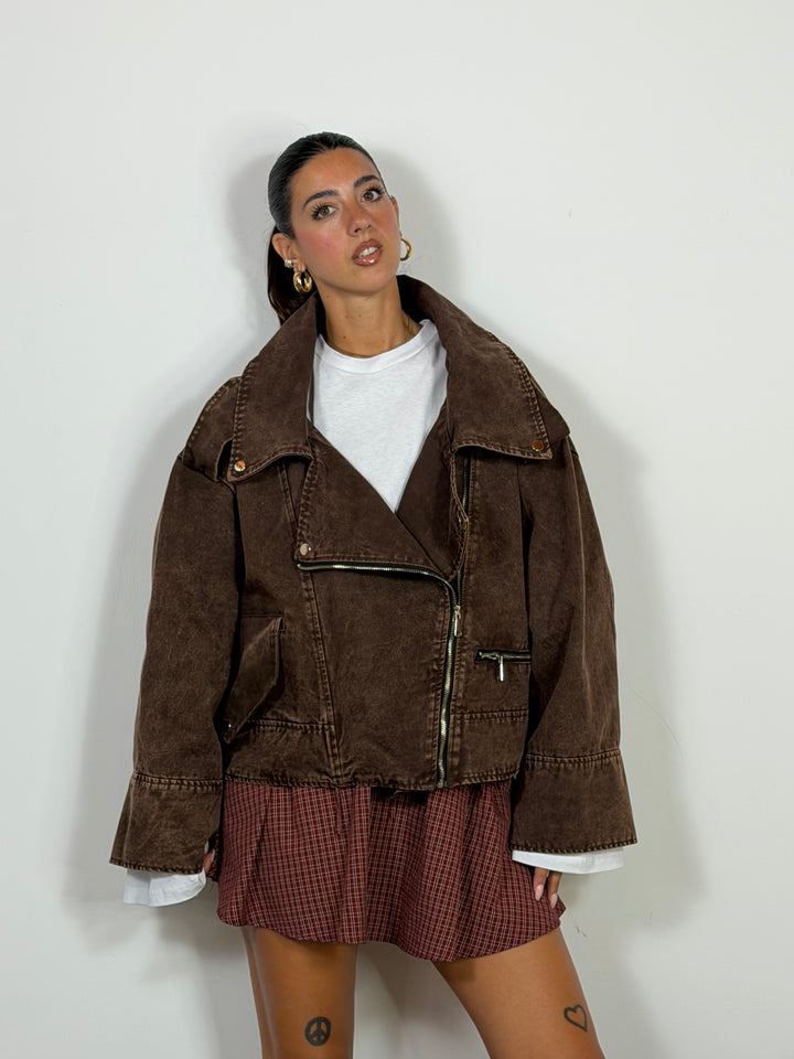 Giacca Glam Marrone