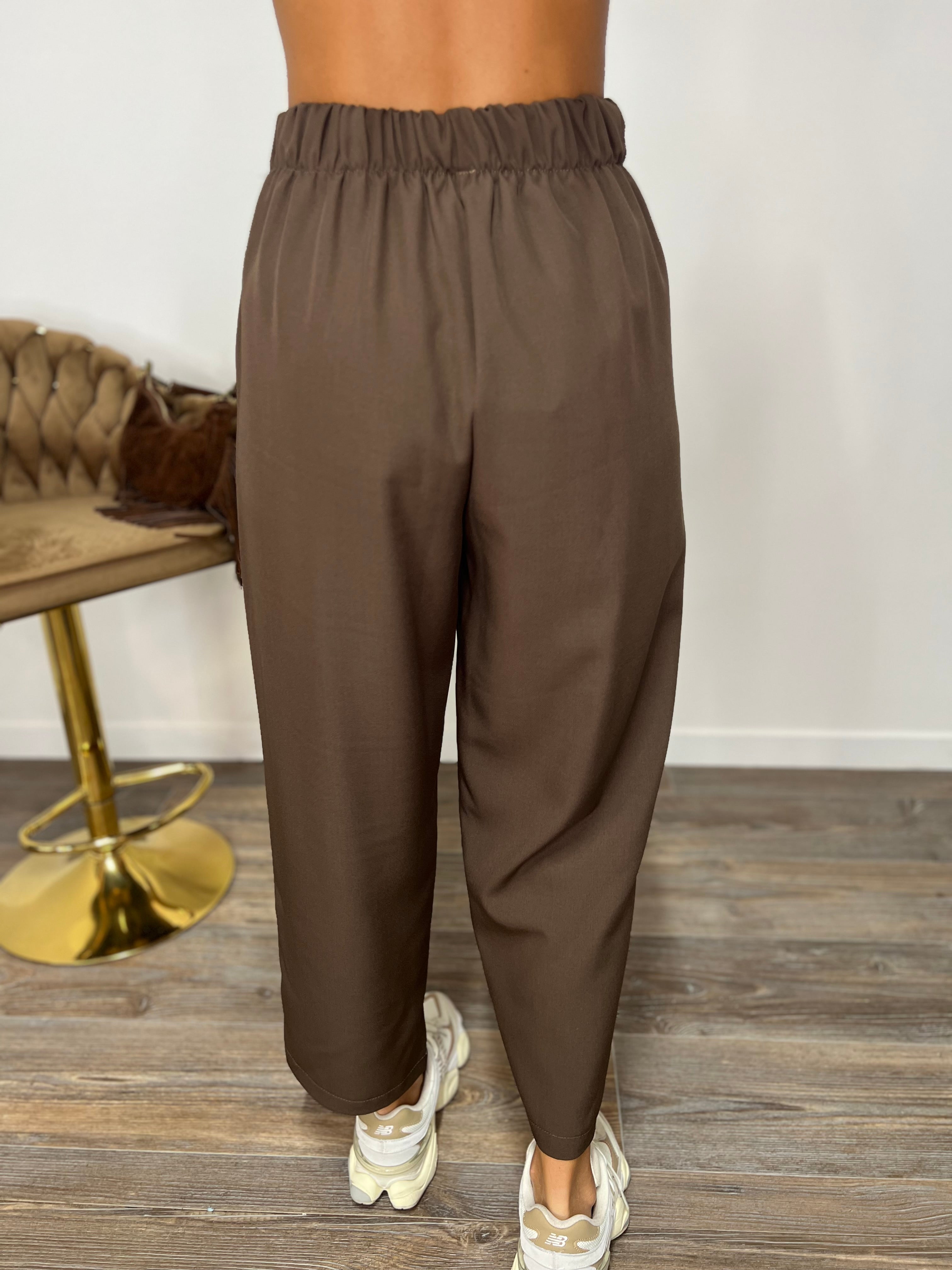 Pantalone Kyoto Marrone
