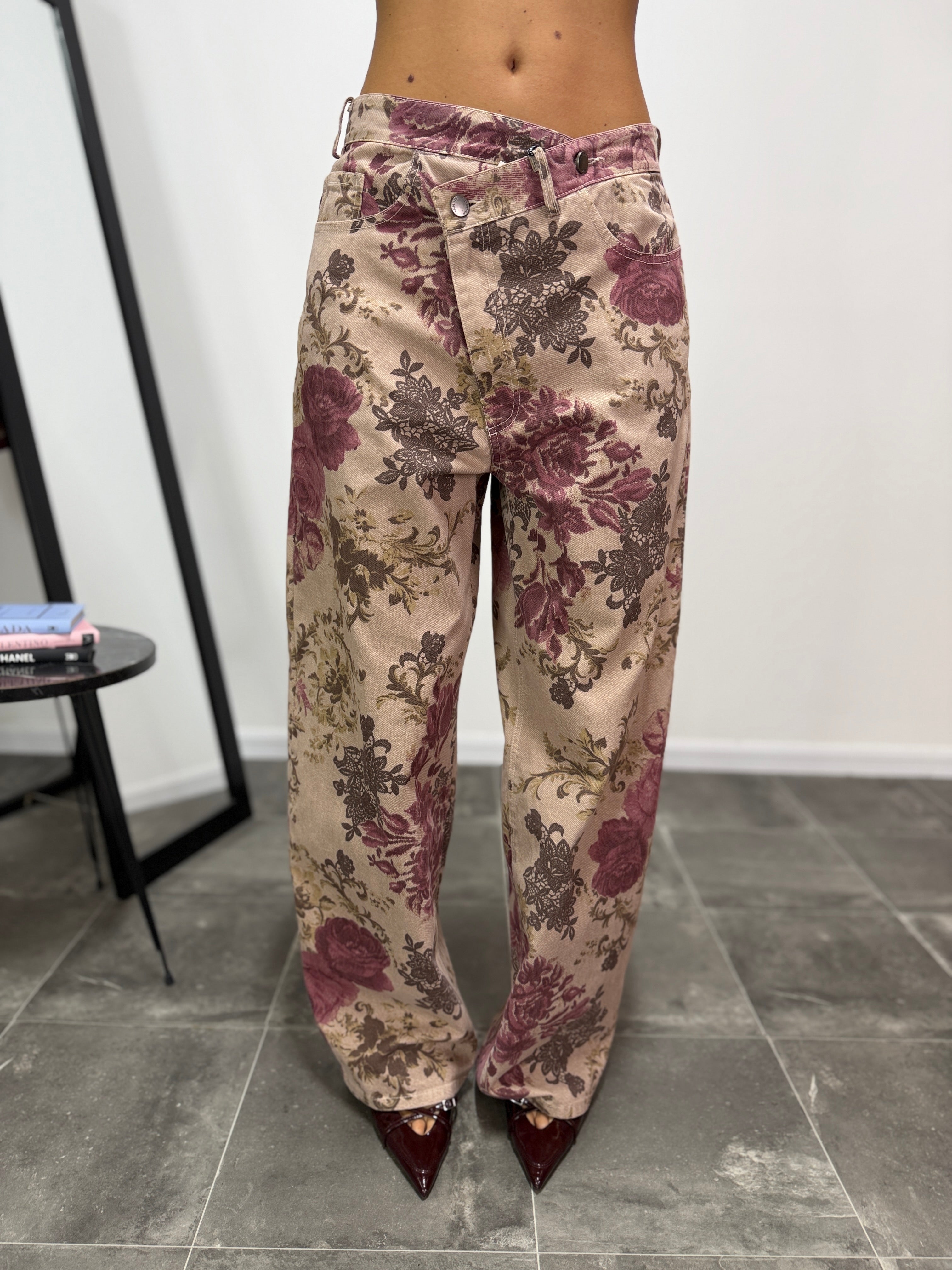 Jeans Floral LUMINA