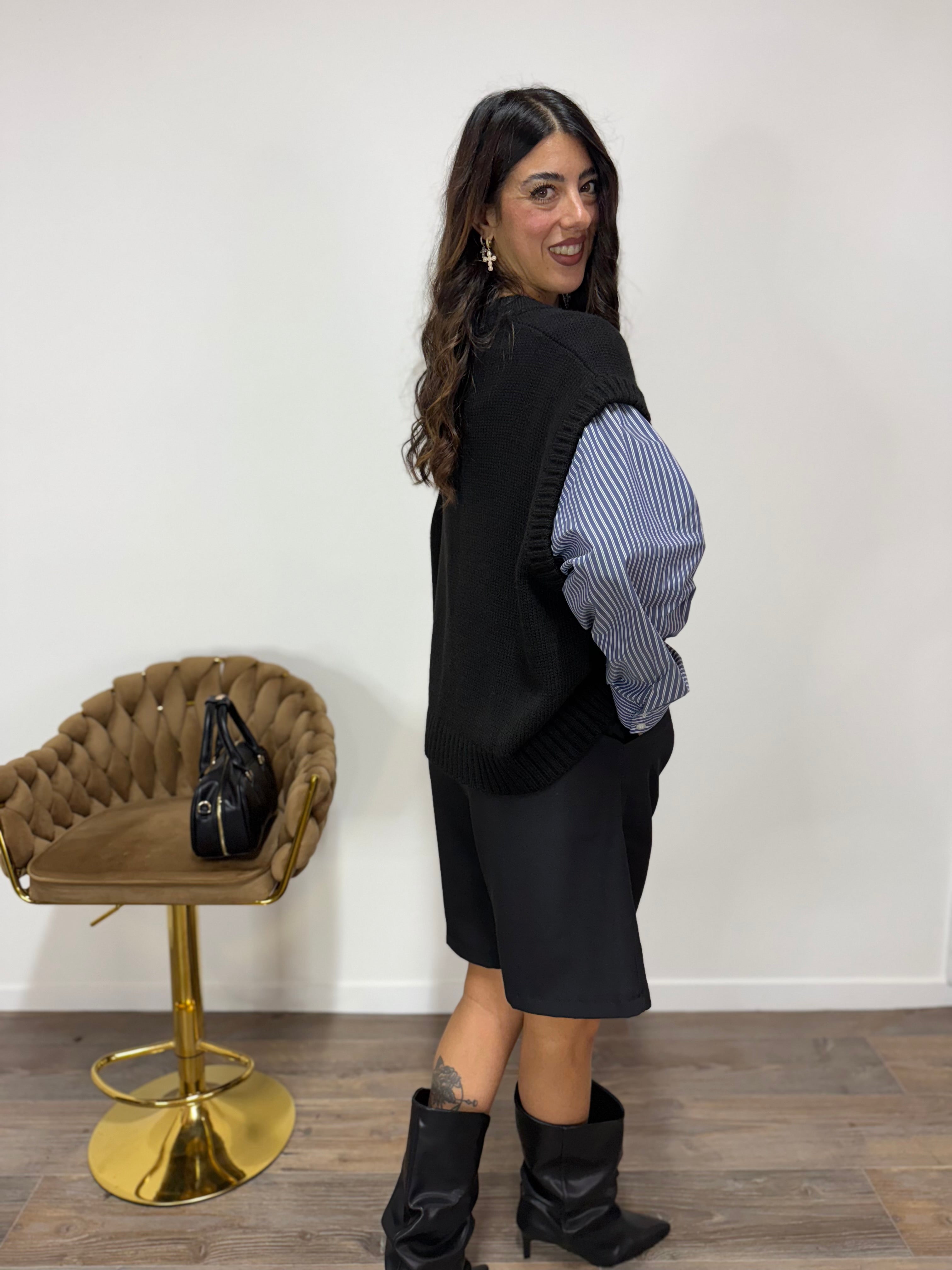 Pull Gilet/Camica LUMINA