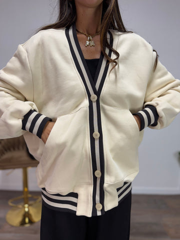 Cardigan Urban LUMINA Panna