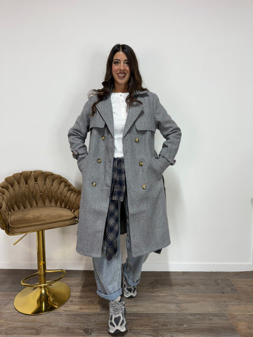 Cappotto Eveline Grigio
