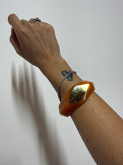 Bracciale Marmorizzato Arancio