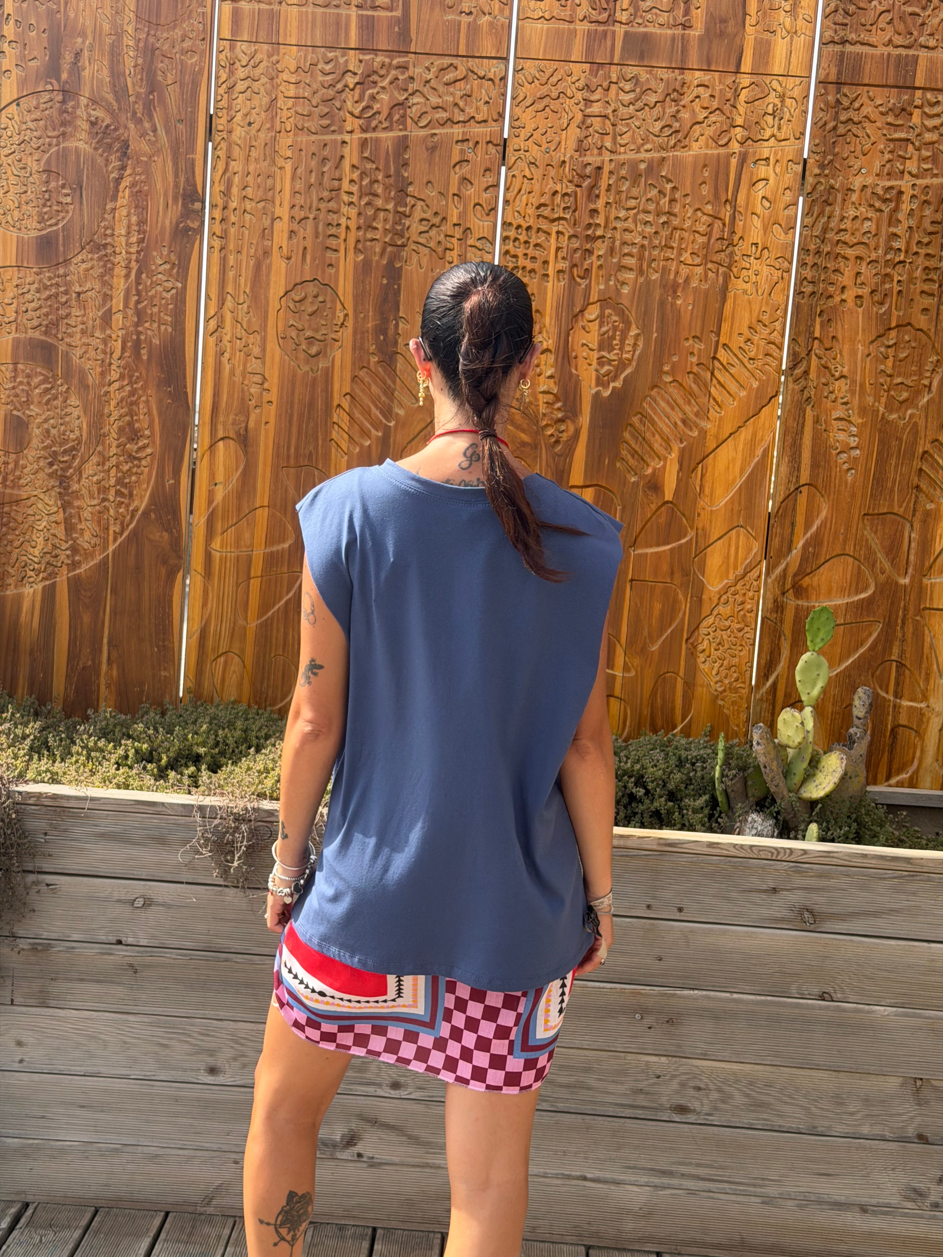 T-Shirt Playa Blue Denim
