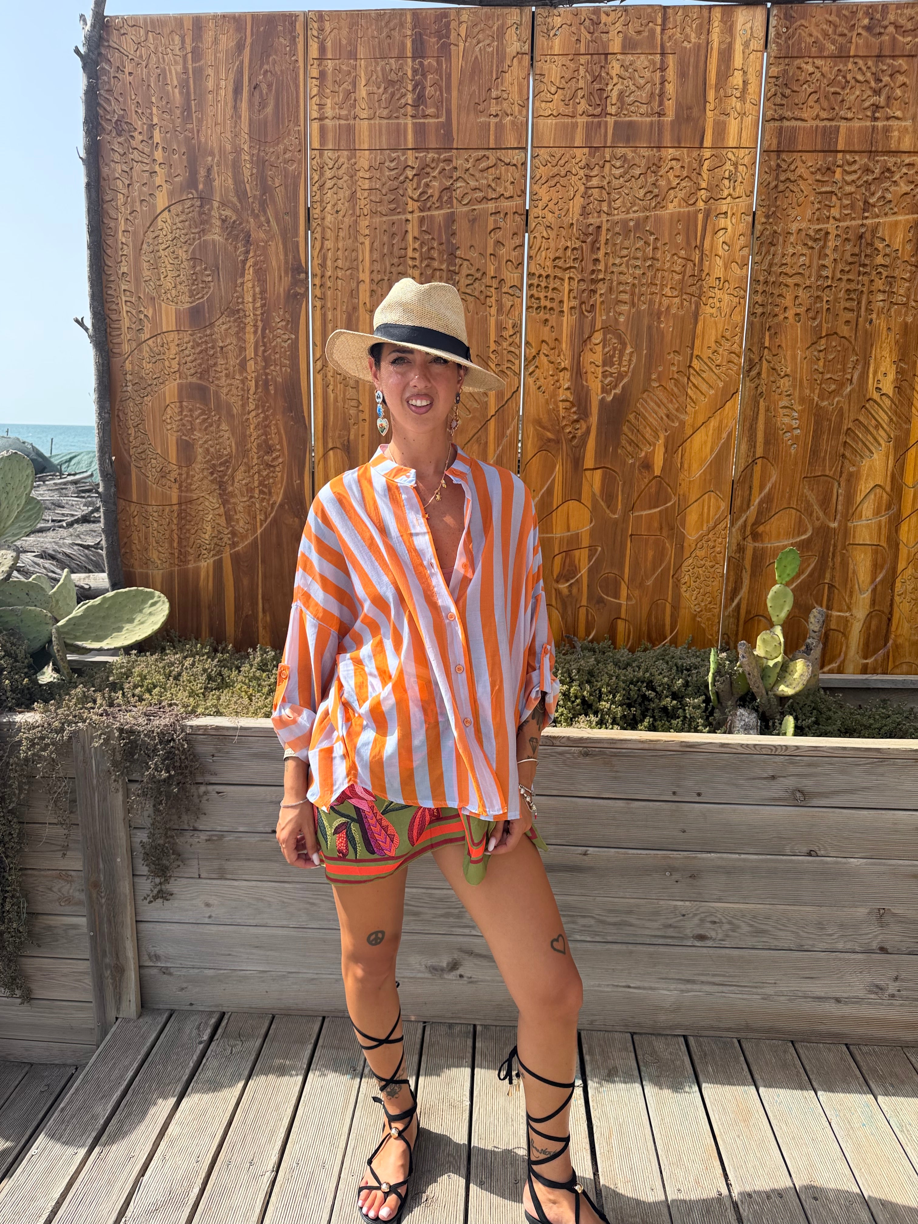 Camicia Candy Arancio
