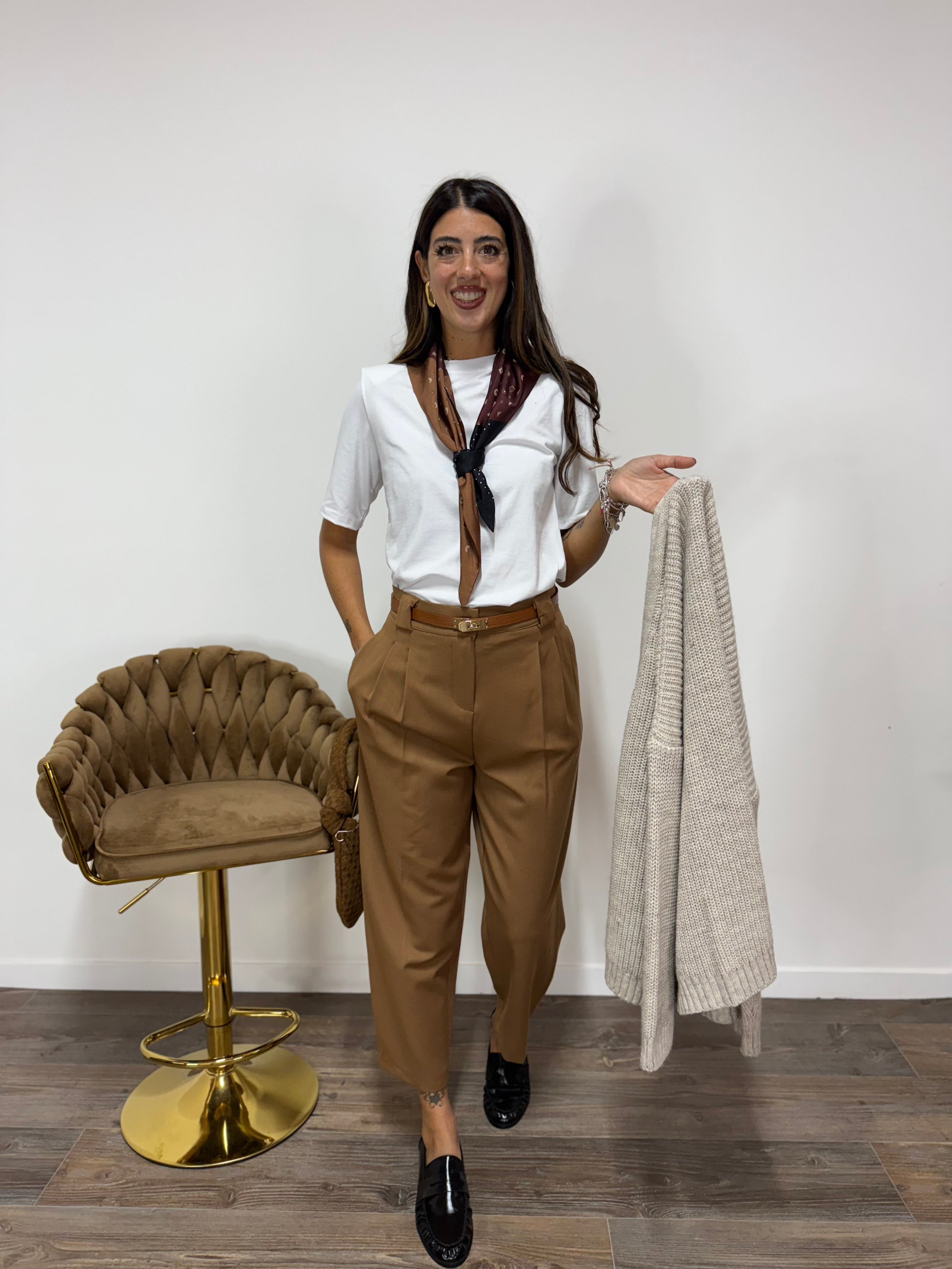 Pantalone Charme Cammello