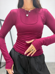 Maglia Whitney Bordeaux