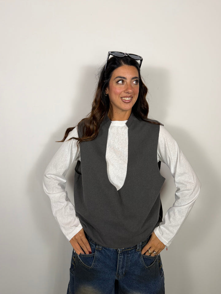 Maglia Vic Bee Grigia