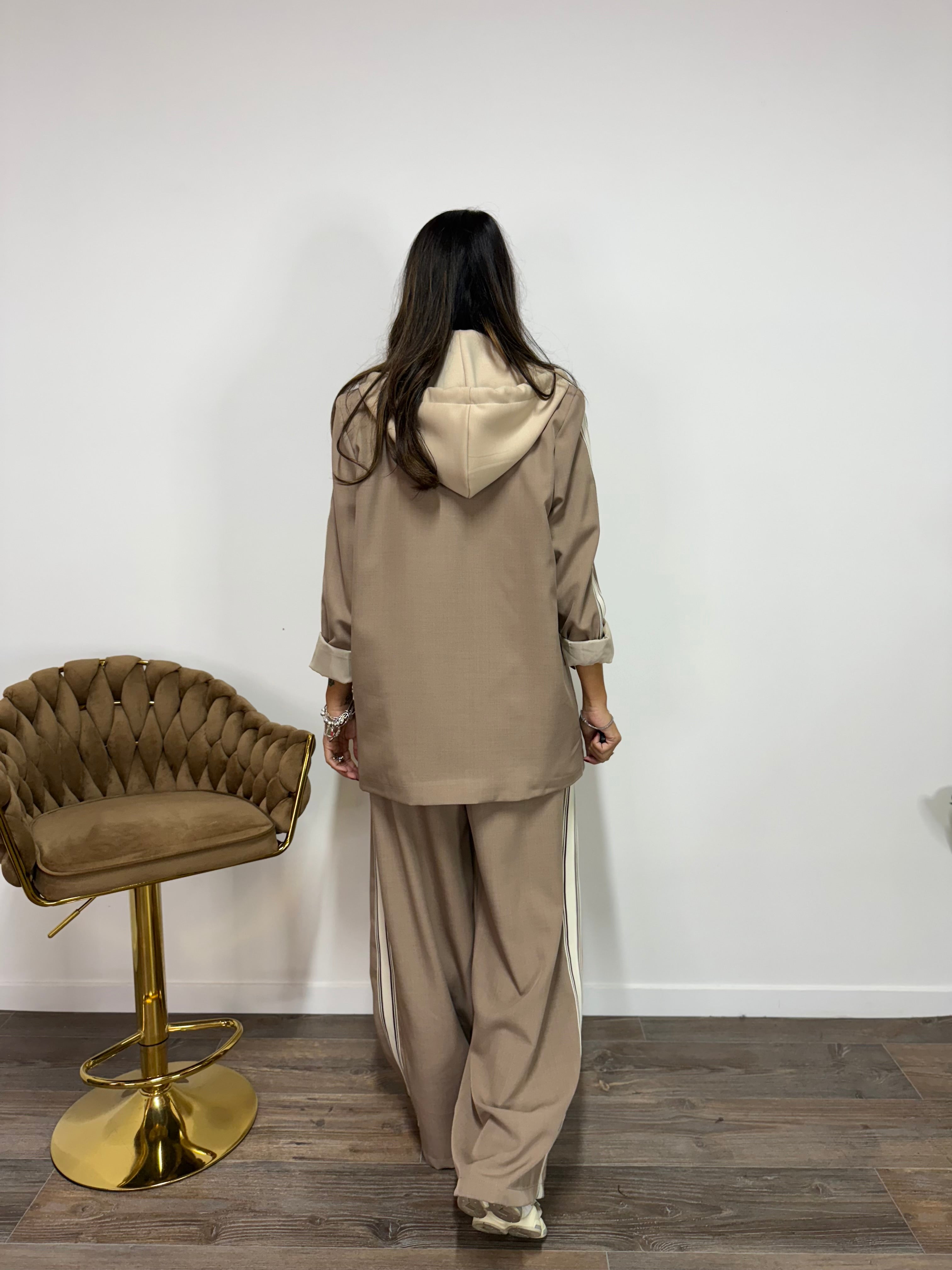 Tailleur New York Fango