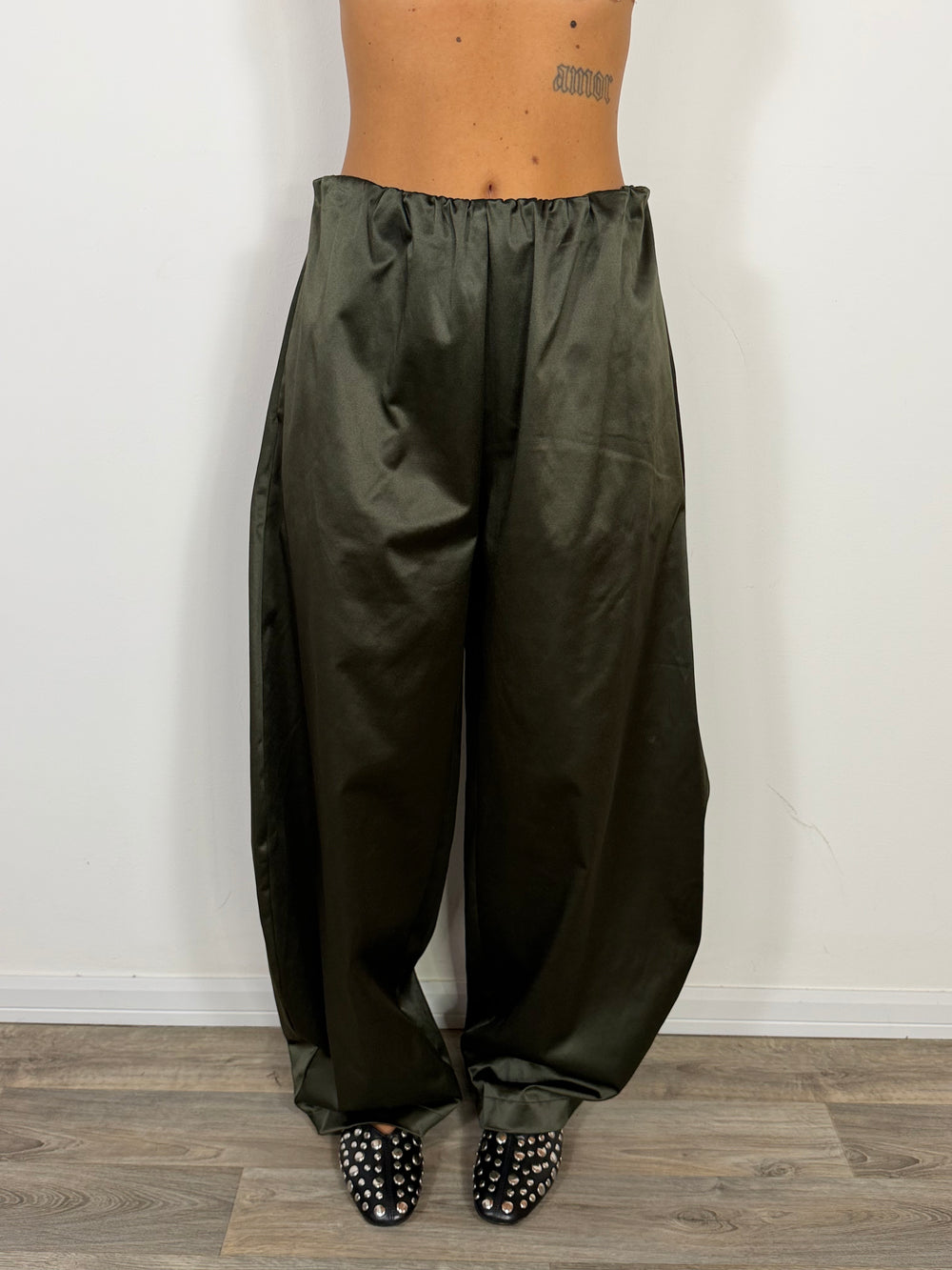 Pantalone Delia LUMINA Verde