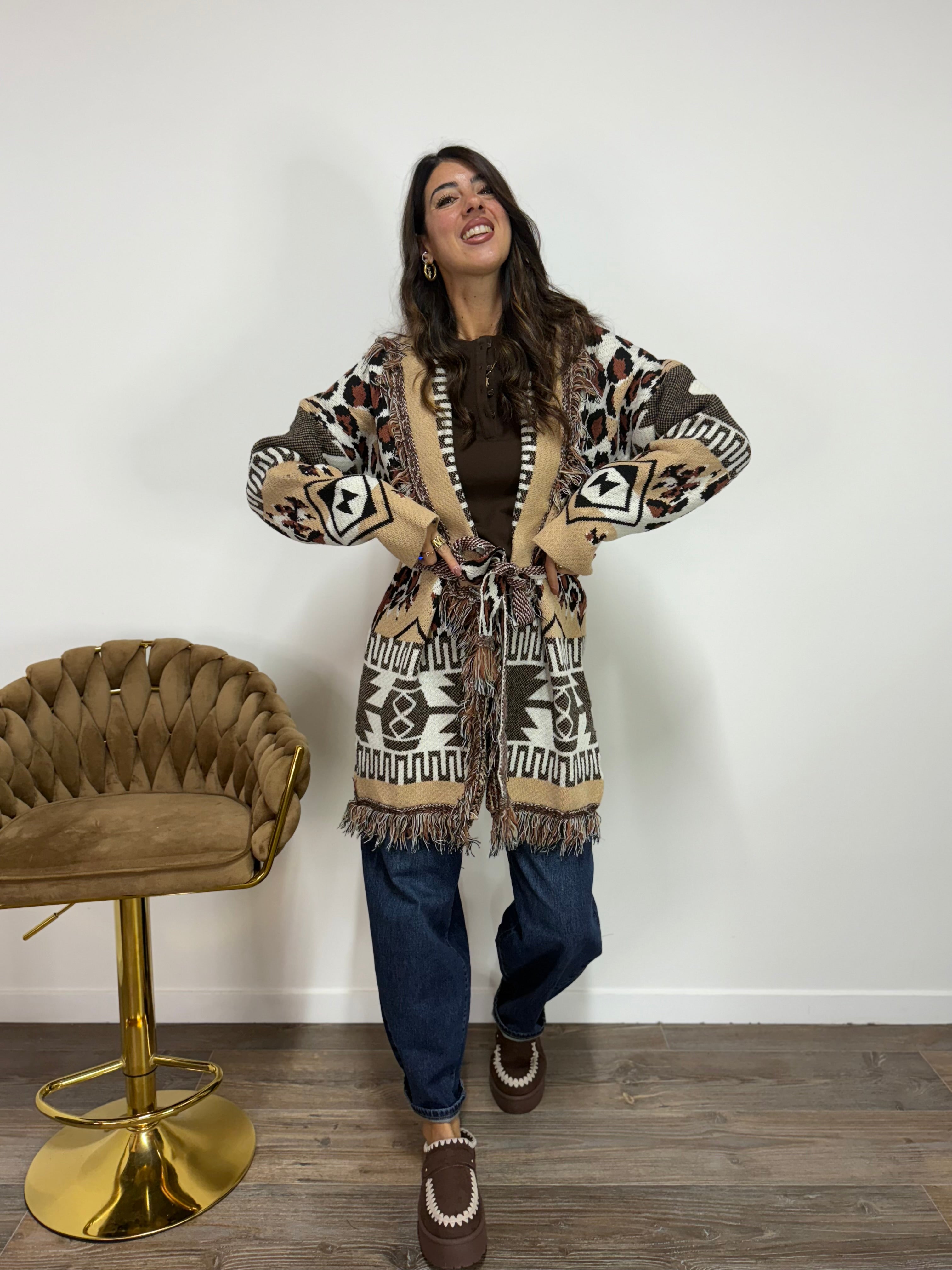 Cardigan Azteco