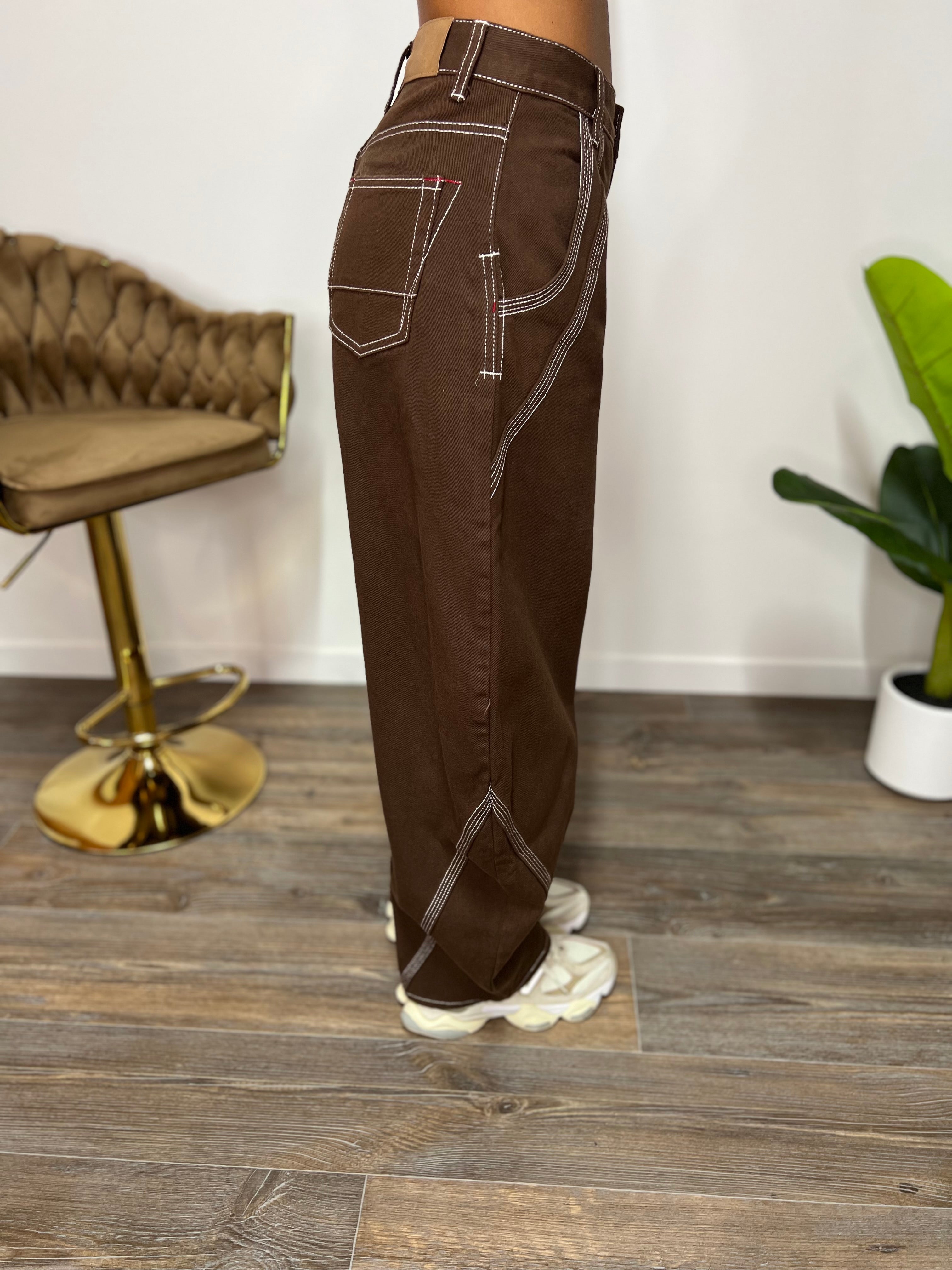 Jeans Monique Balloon Brown