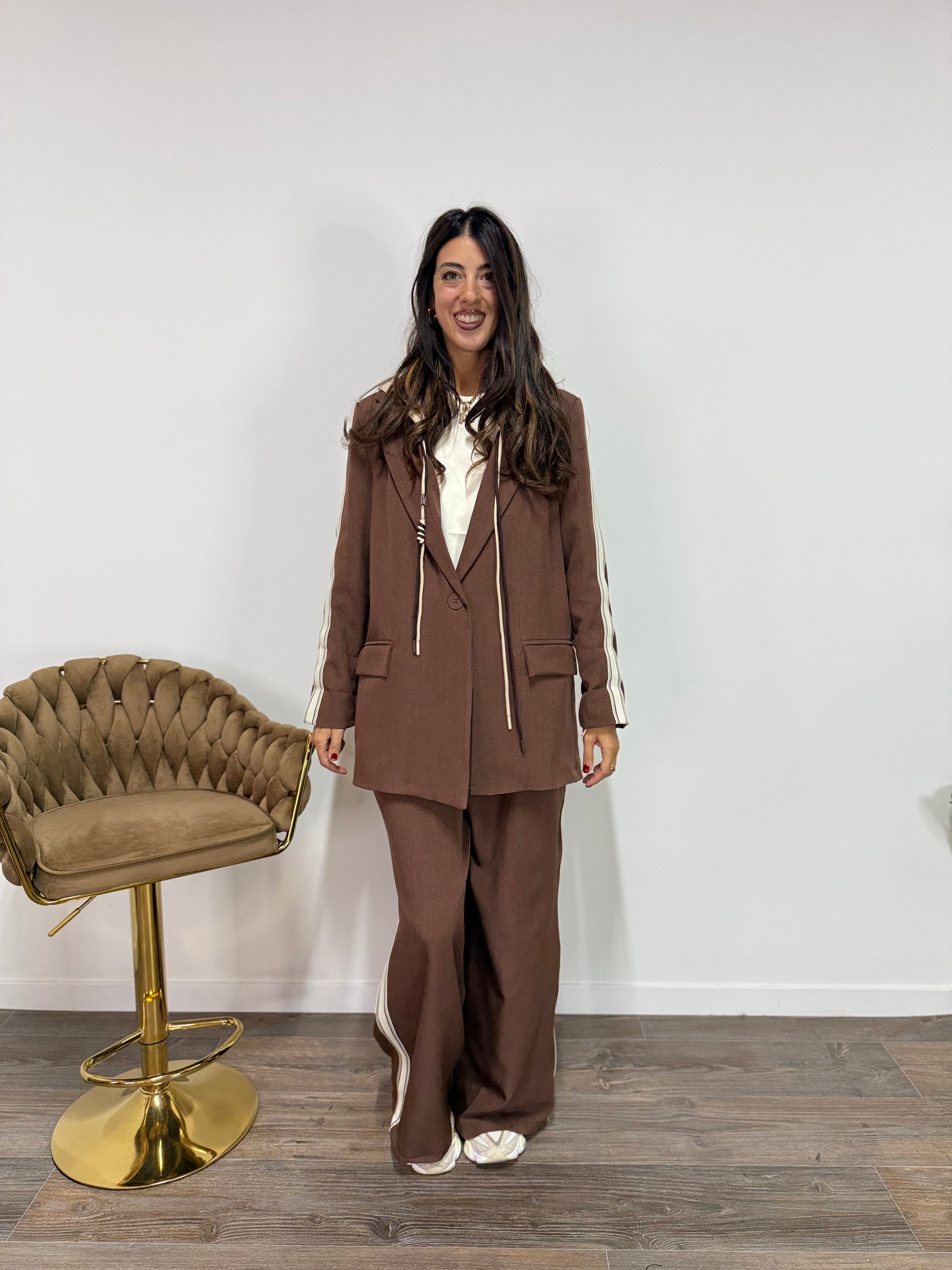 Tailleur New York Marrone