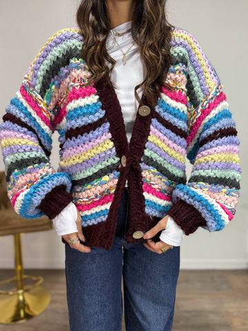 Cardigan della Nonna Prugna