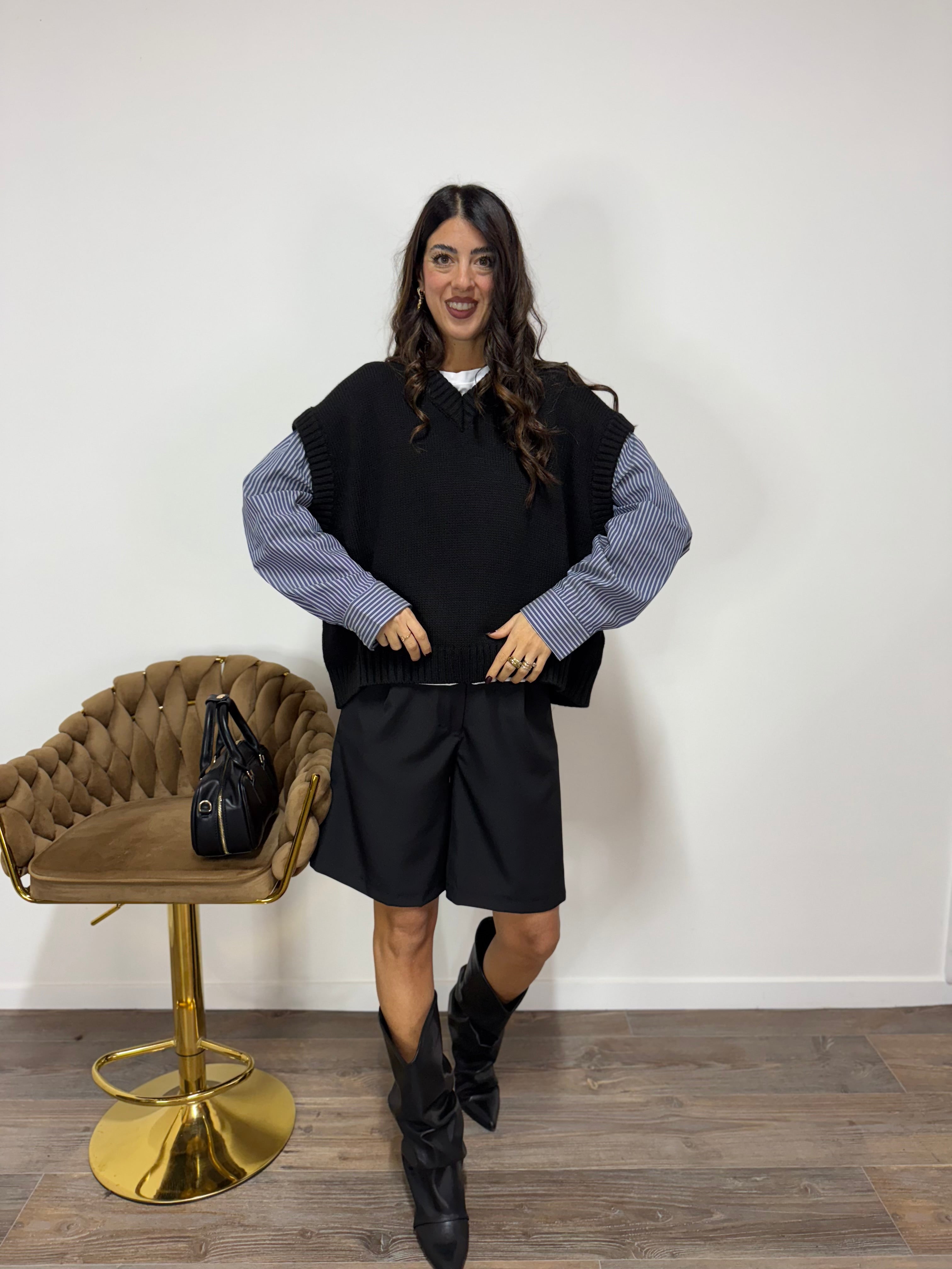 Pull Gilet/Camica LUMINA