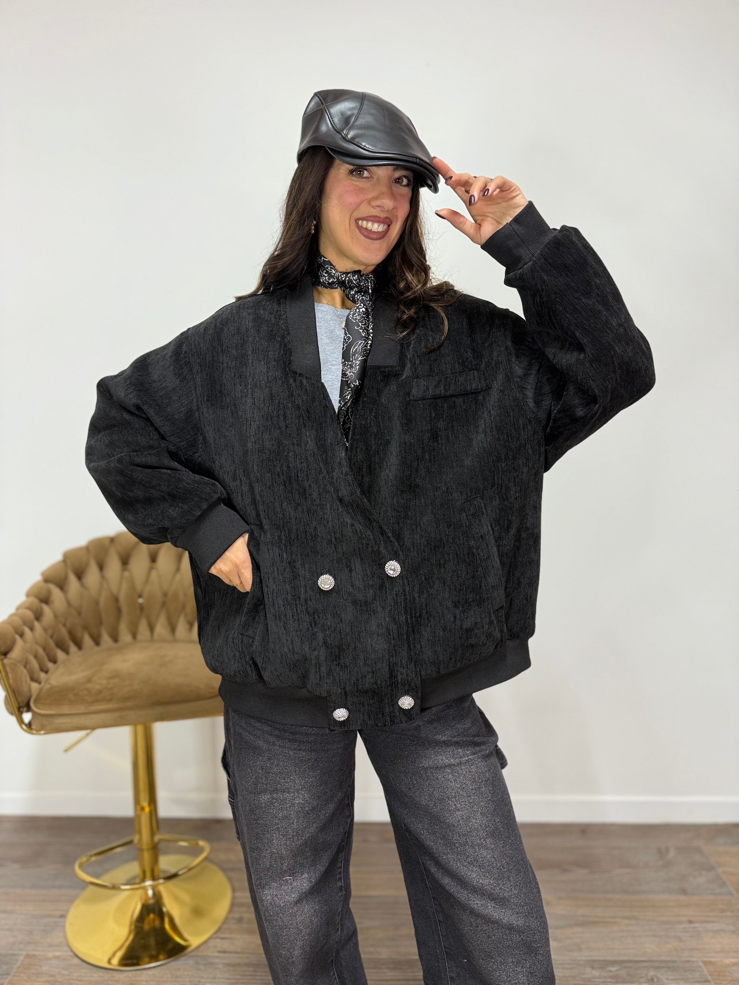 Giacca Ice Black LUMINA