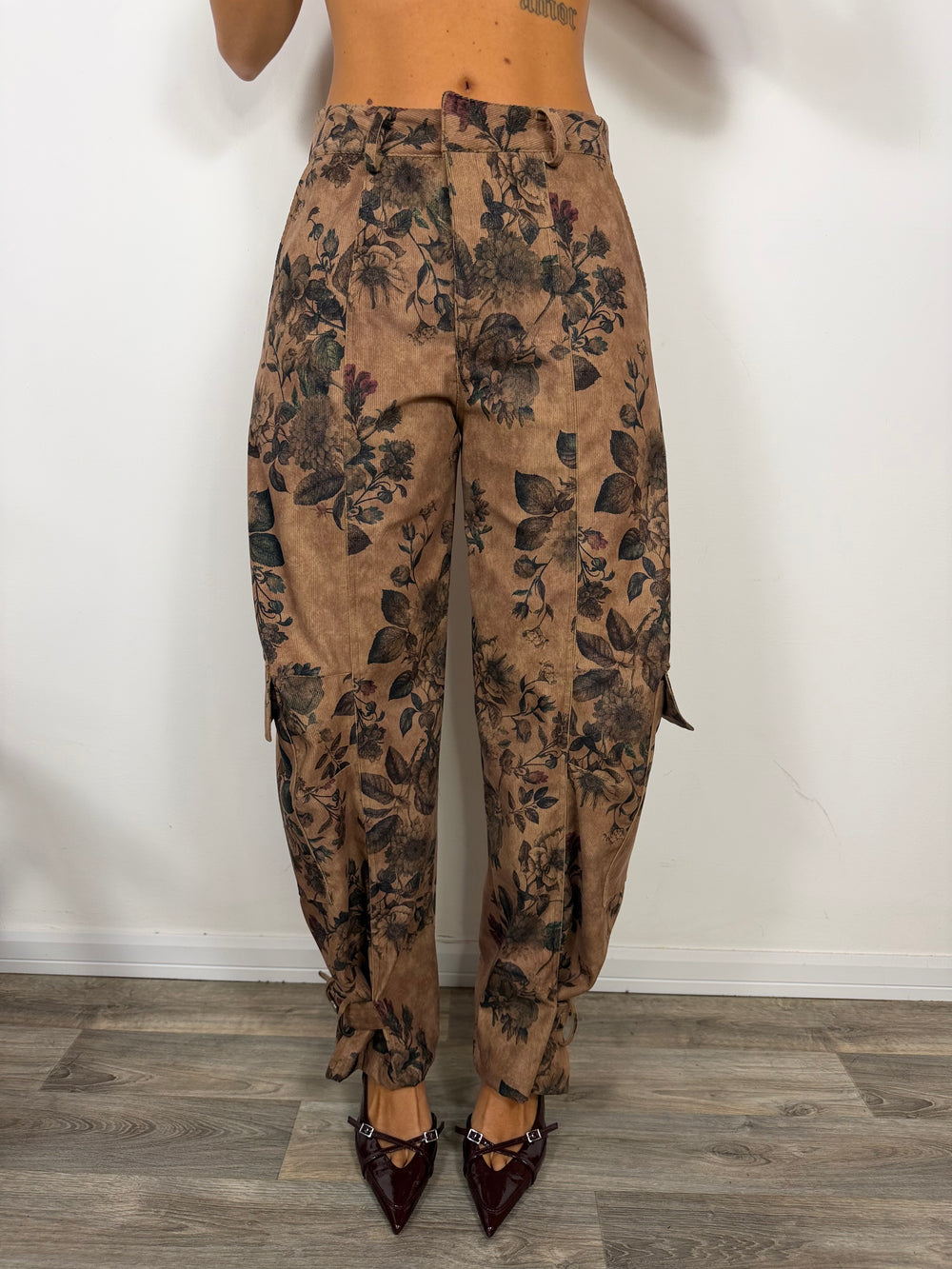 Pantalone Greta LUMINA Flowers