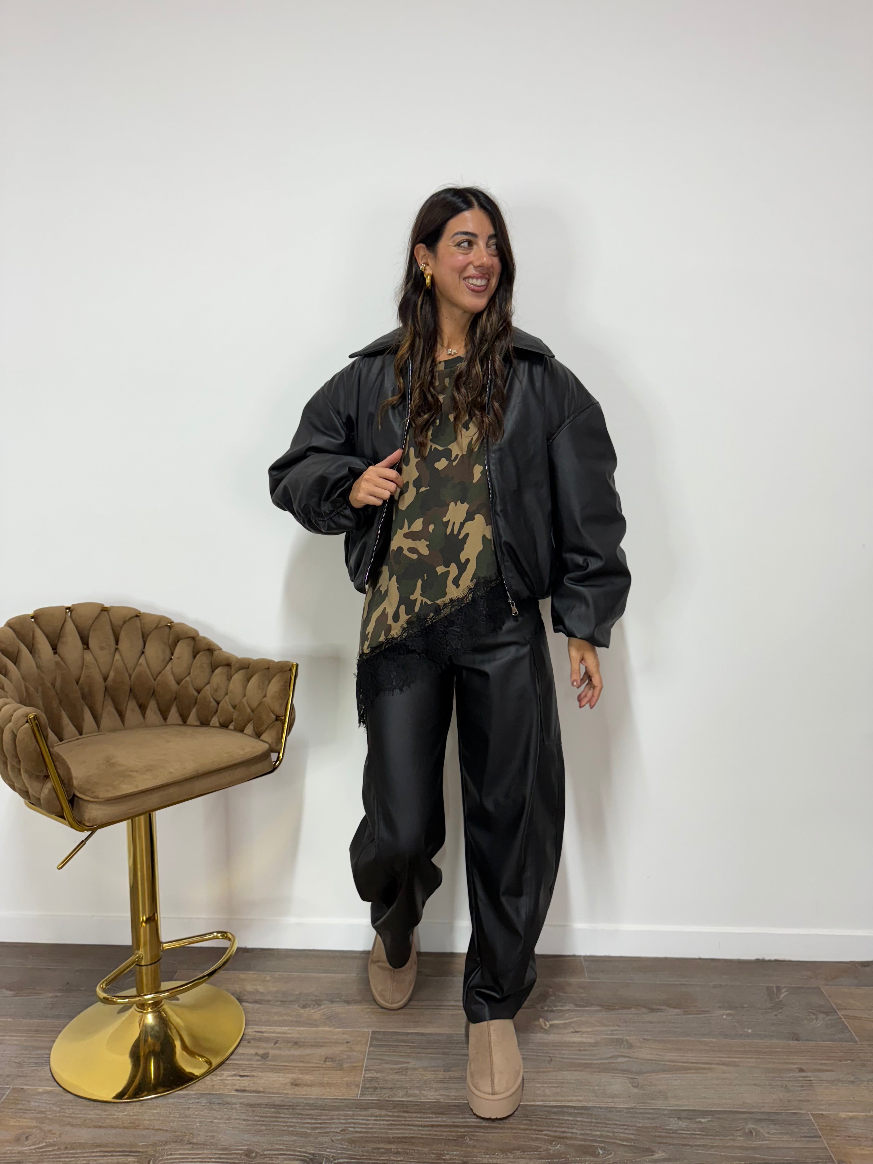 Bomber Ballon Pelle LUMINA