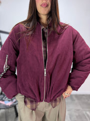 Bomber Key LUMINA Bordeaux