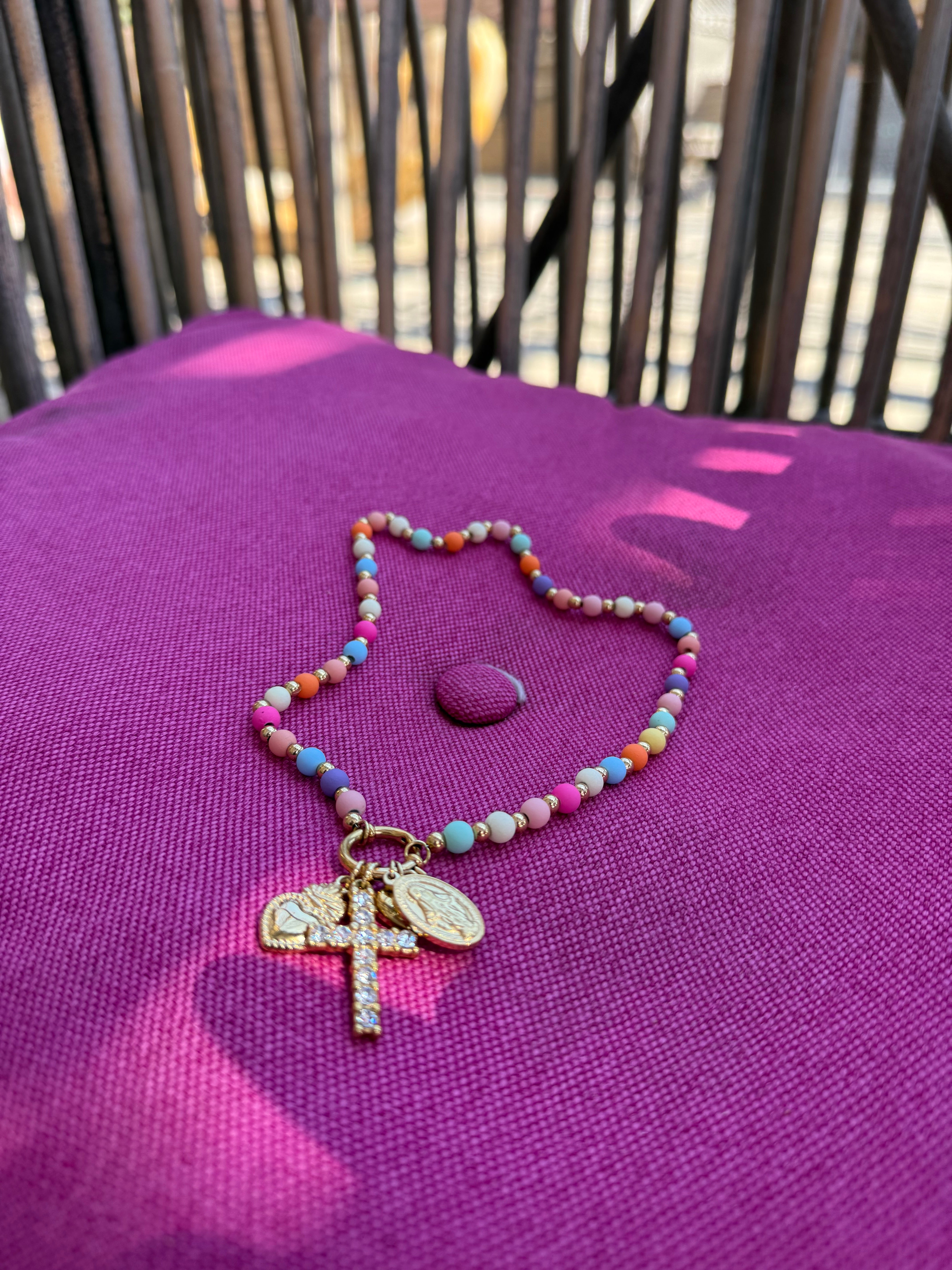 Collana Perla Color