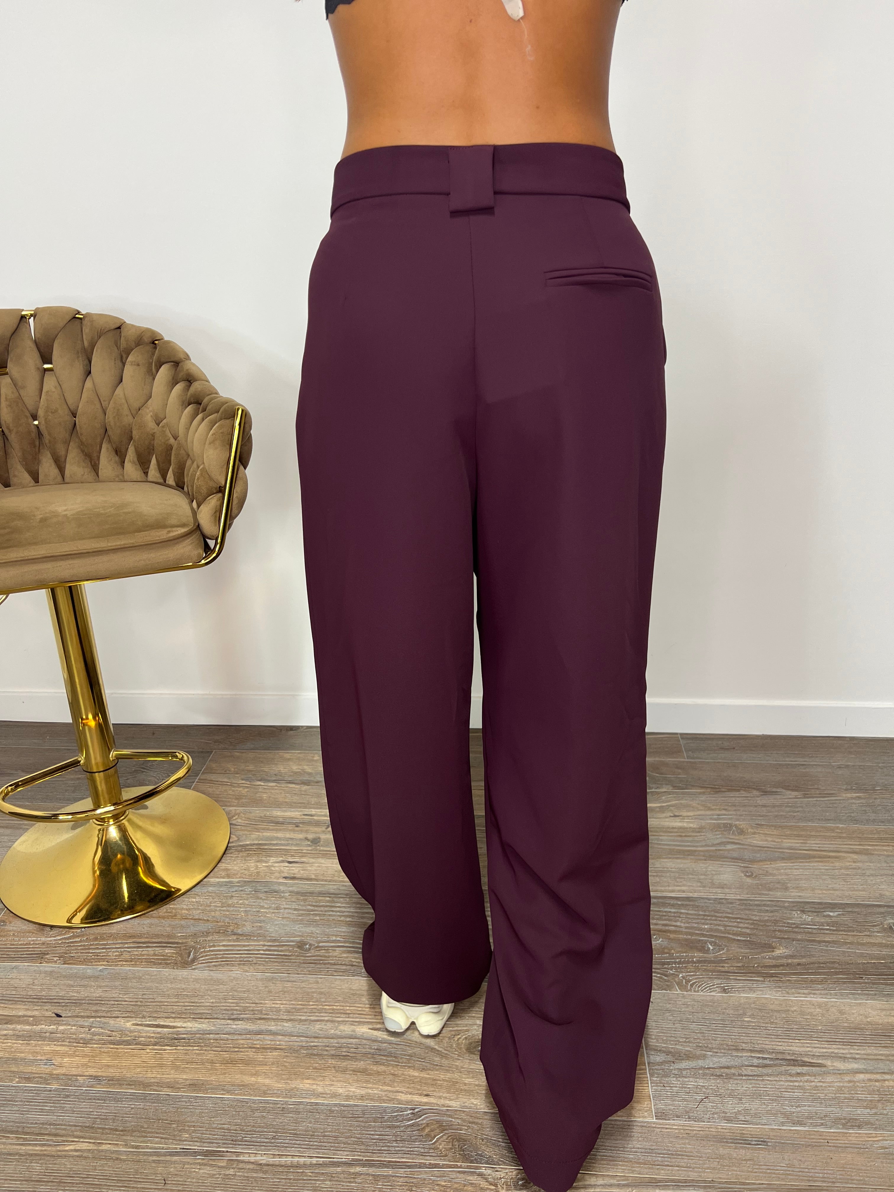 Pantalone LUMINA Prugna