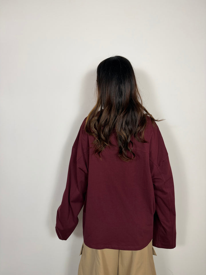 Maglia Maxy LUMINA Bordeaux