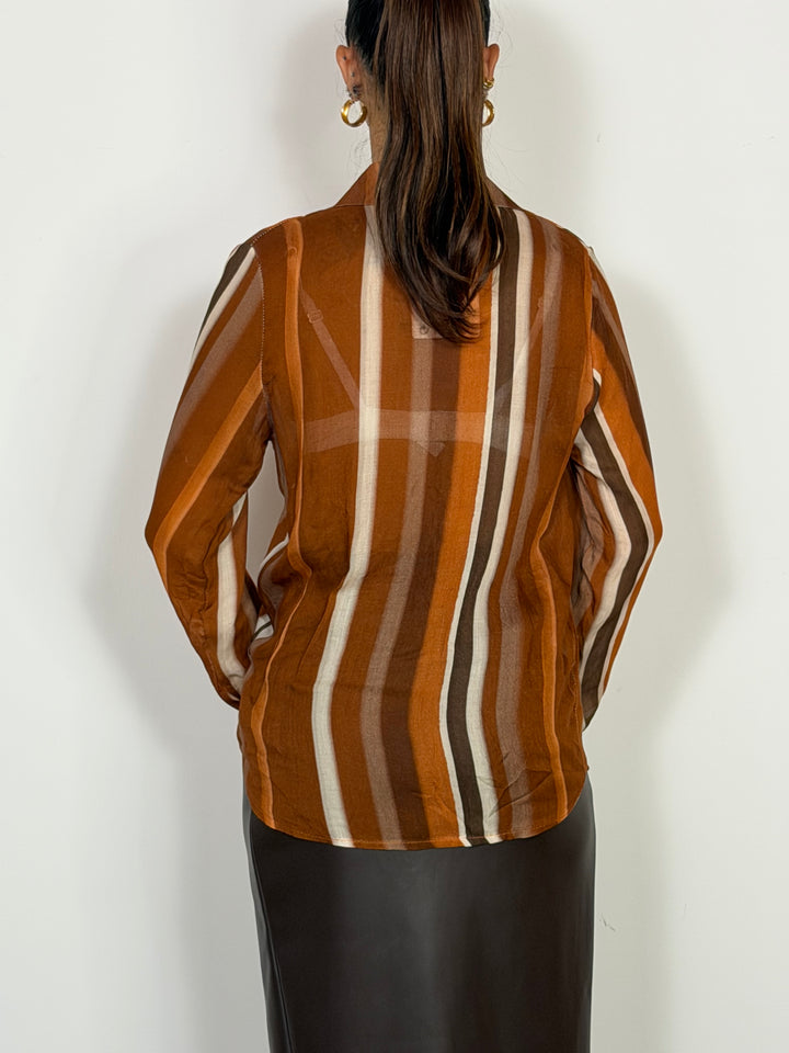 Camicia Unique Ruggine