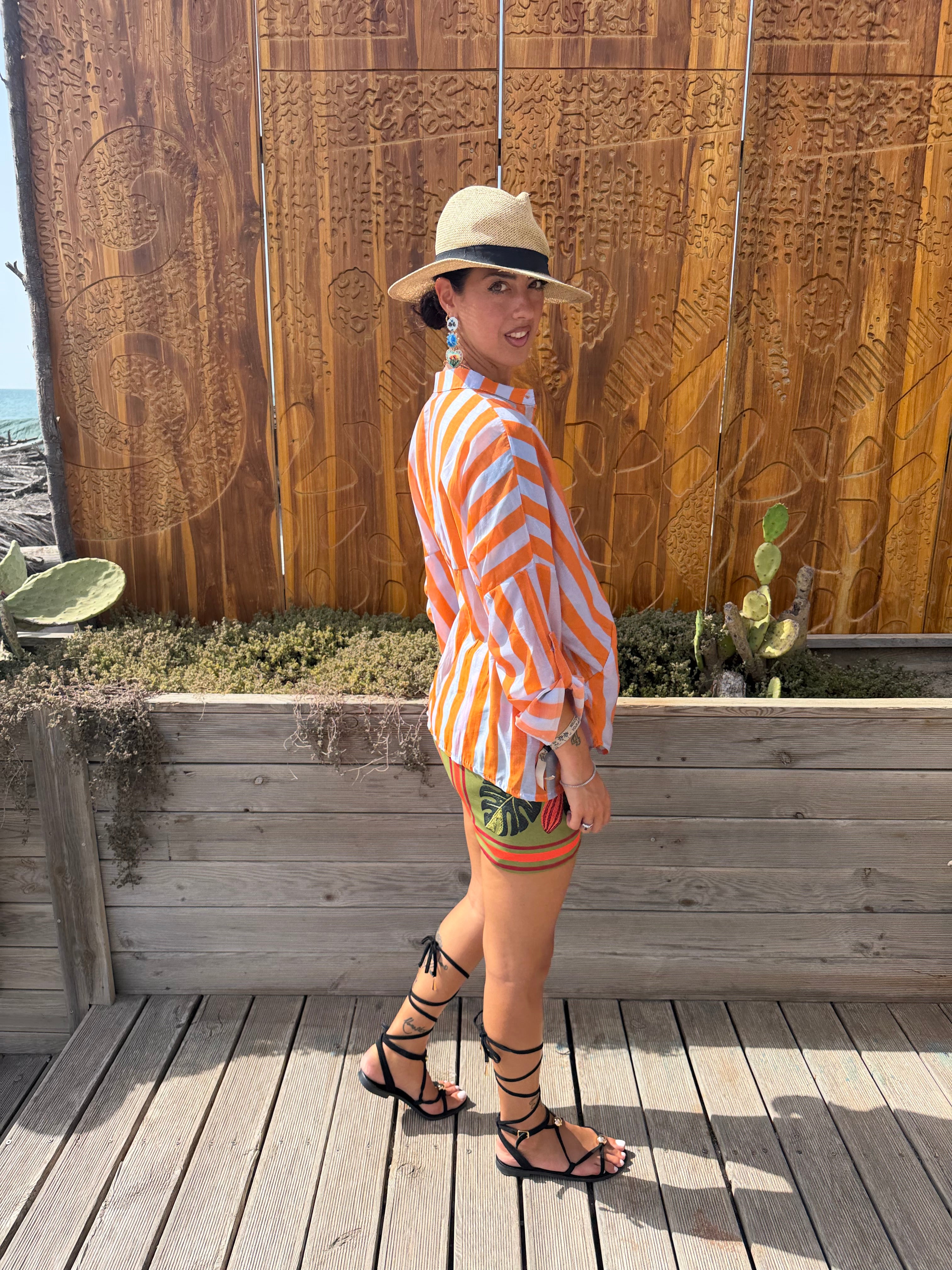 Camicia Candy Arancio