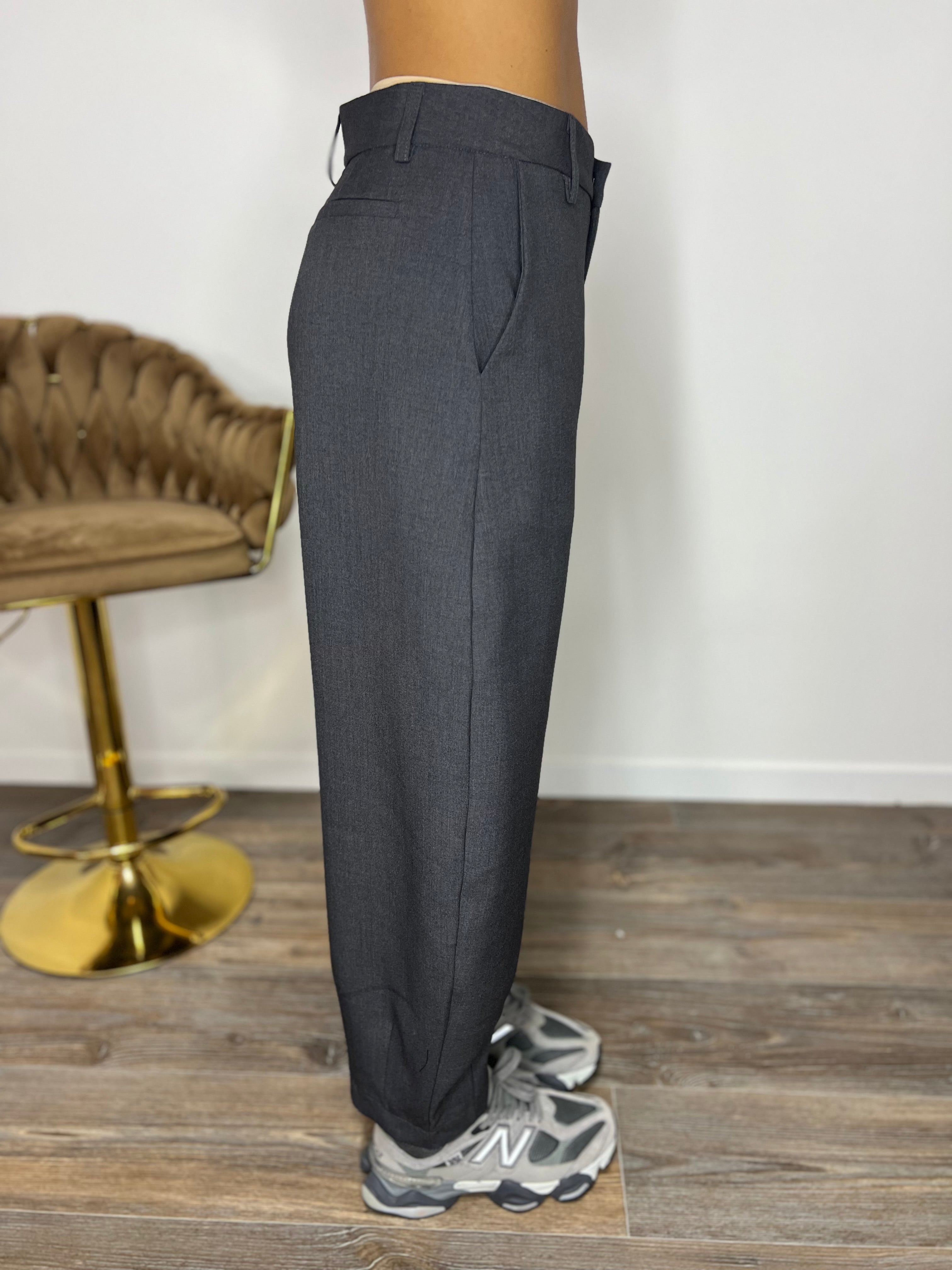 Pantalone Twist LUMINA Grigio