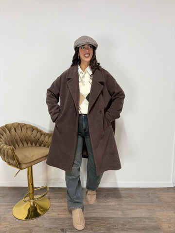 Cappotto Corinne Marrone