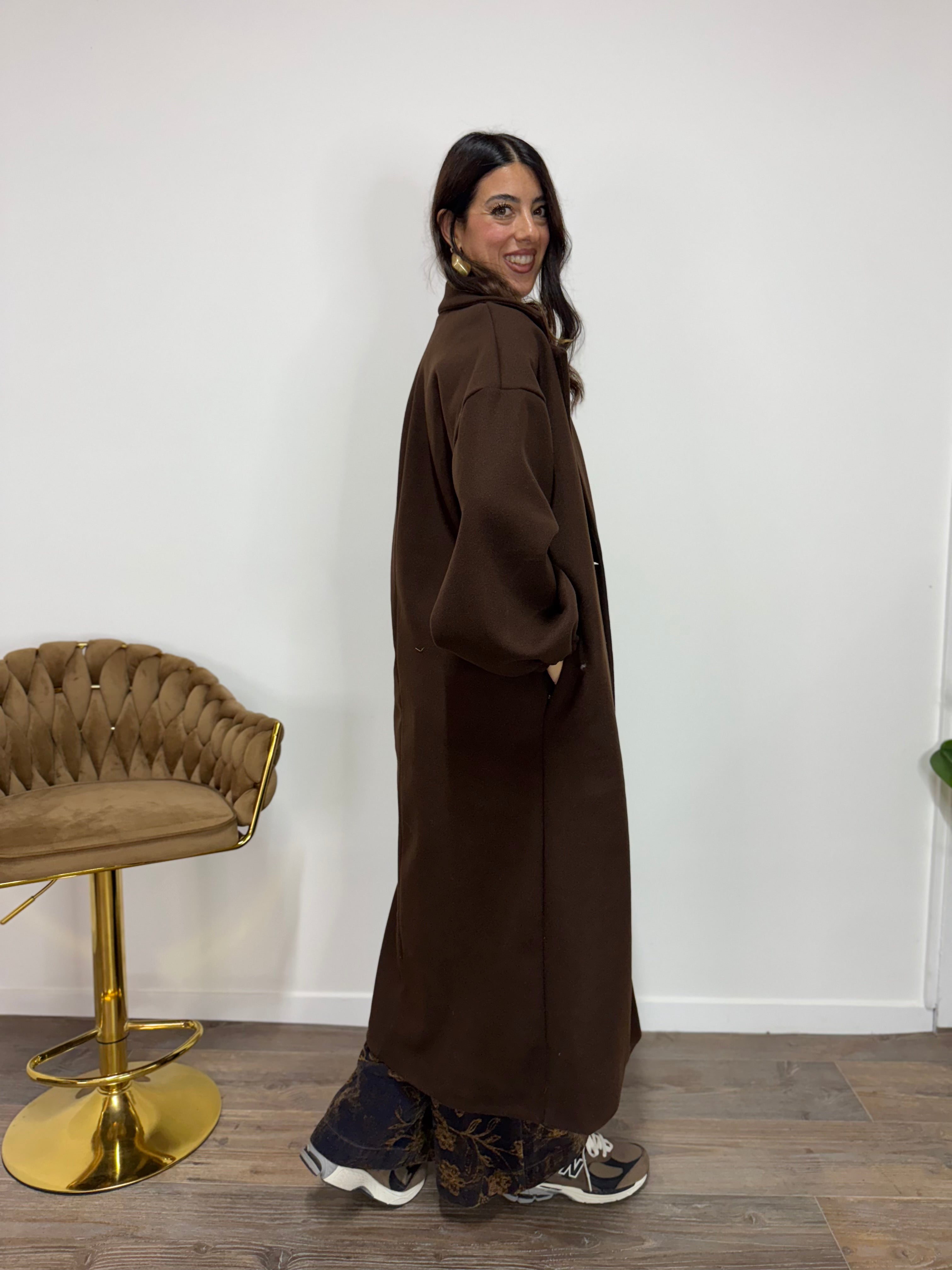 Cappotto Vivienne Marrone