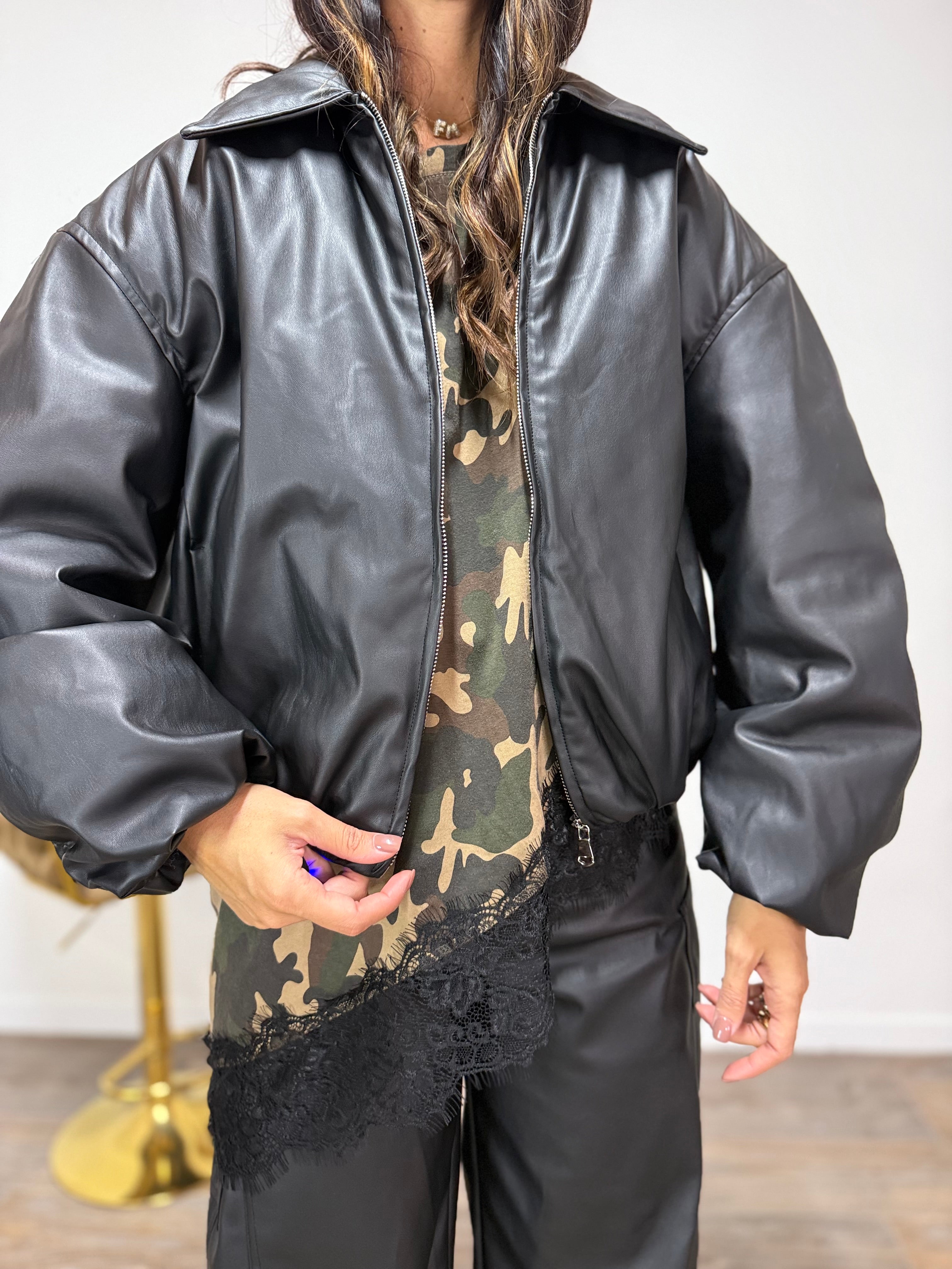 Bomber Ballon Pelle LUMINA