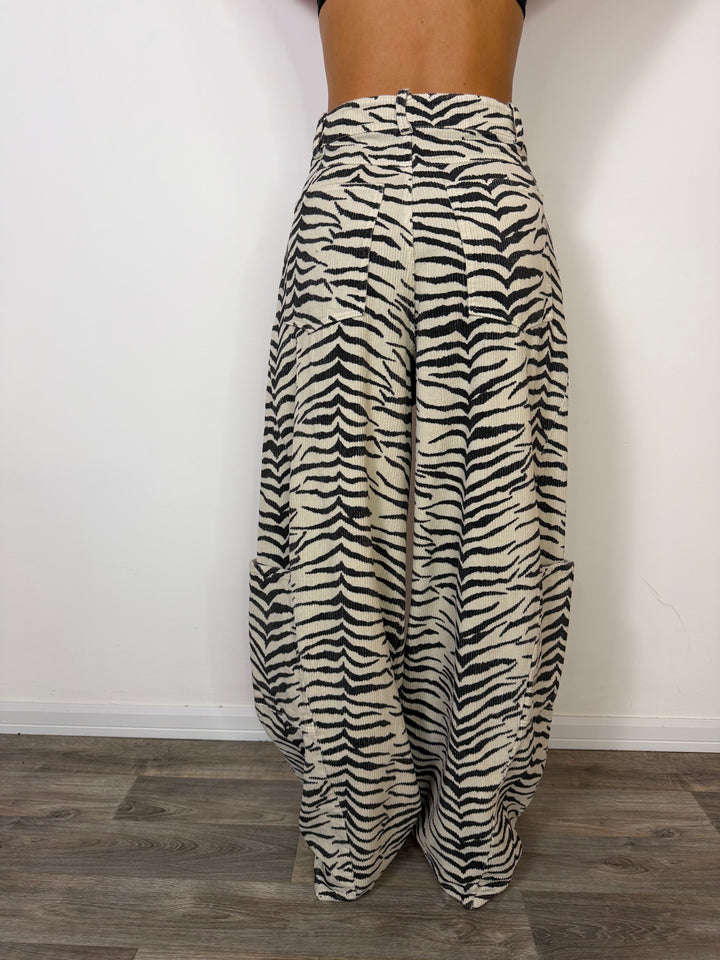 Pantalone Velvet Zebra LUMINA