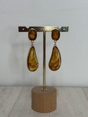 Orecchini Gota Ambra