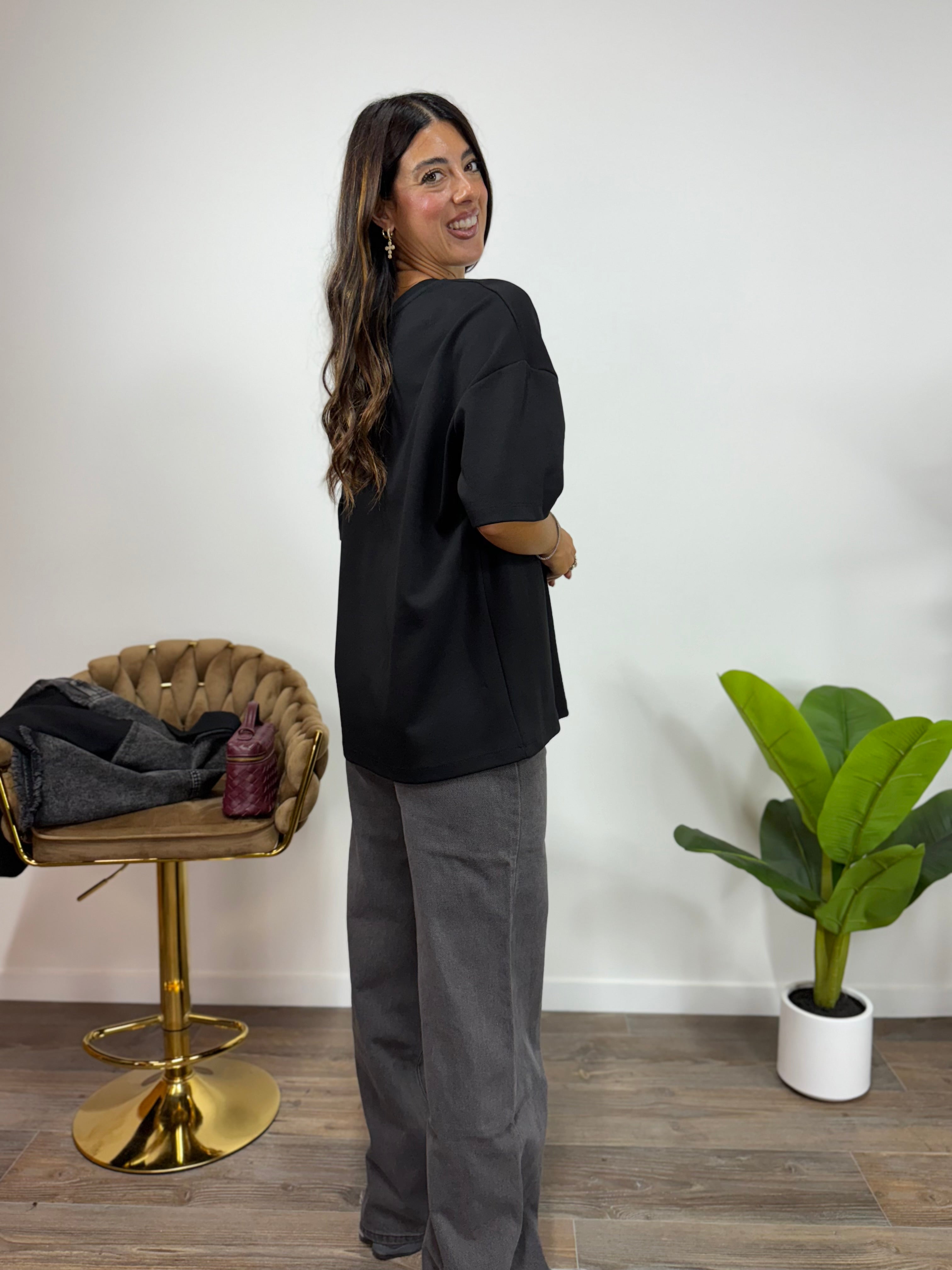 Jeans Basic Black