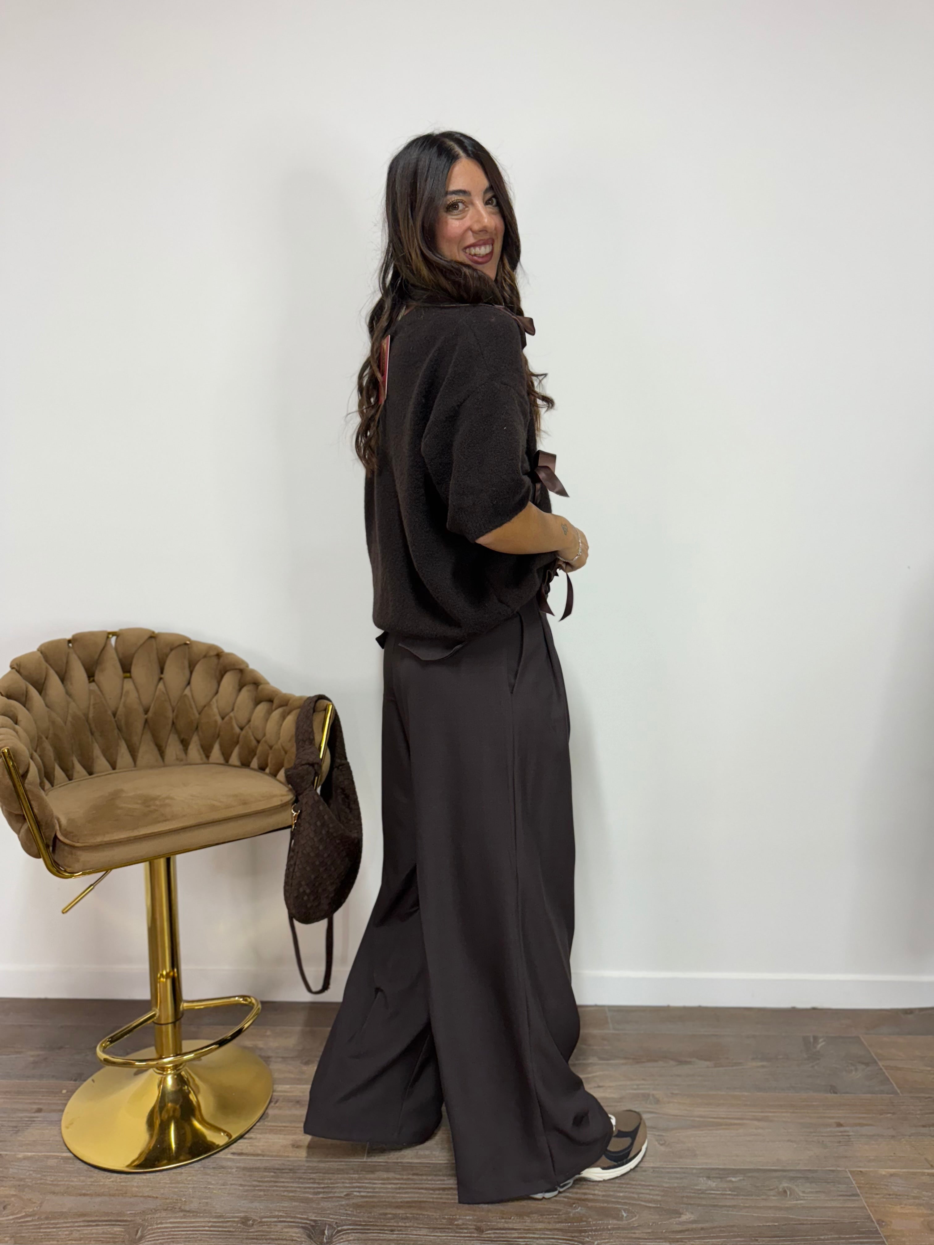 Pantalone Kira Marrone