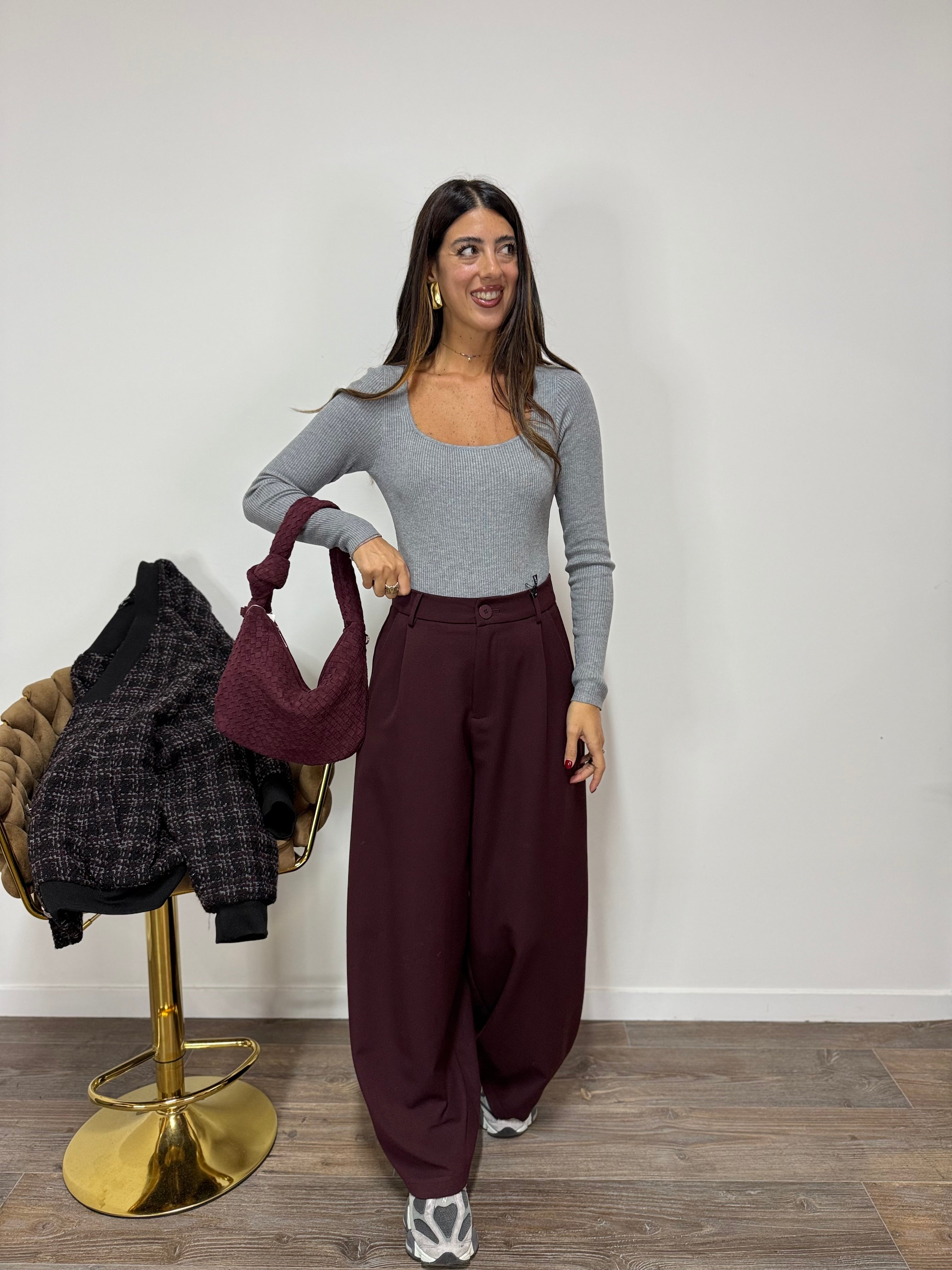 Pantalone Ballon LUMINA Prugna