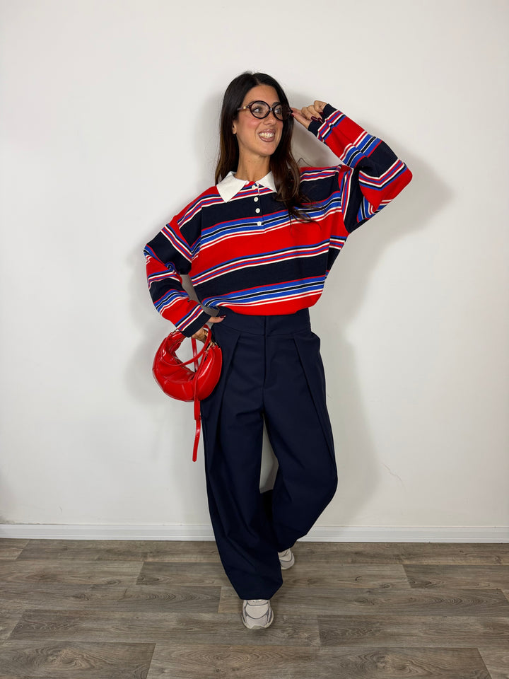 Pantalone Osaka JUST WEST Blue