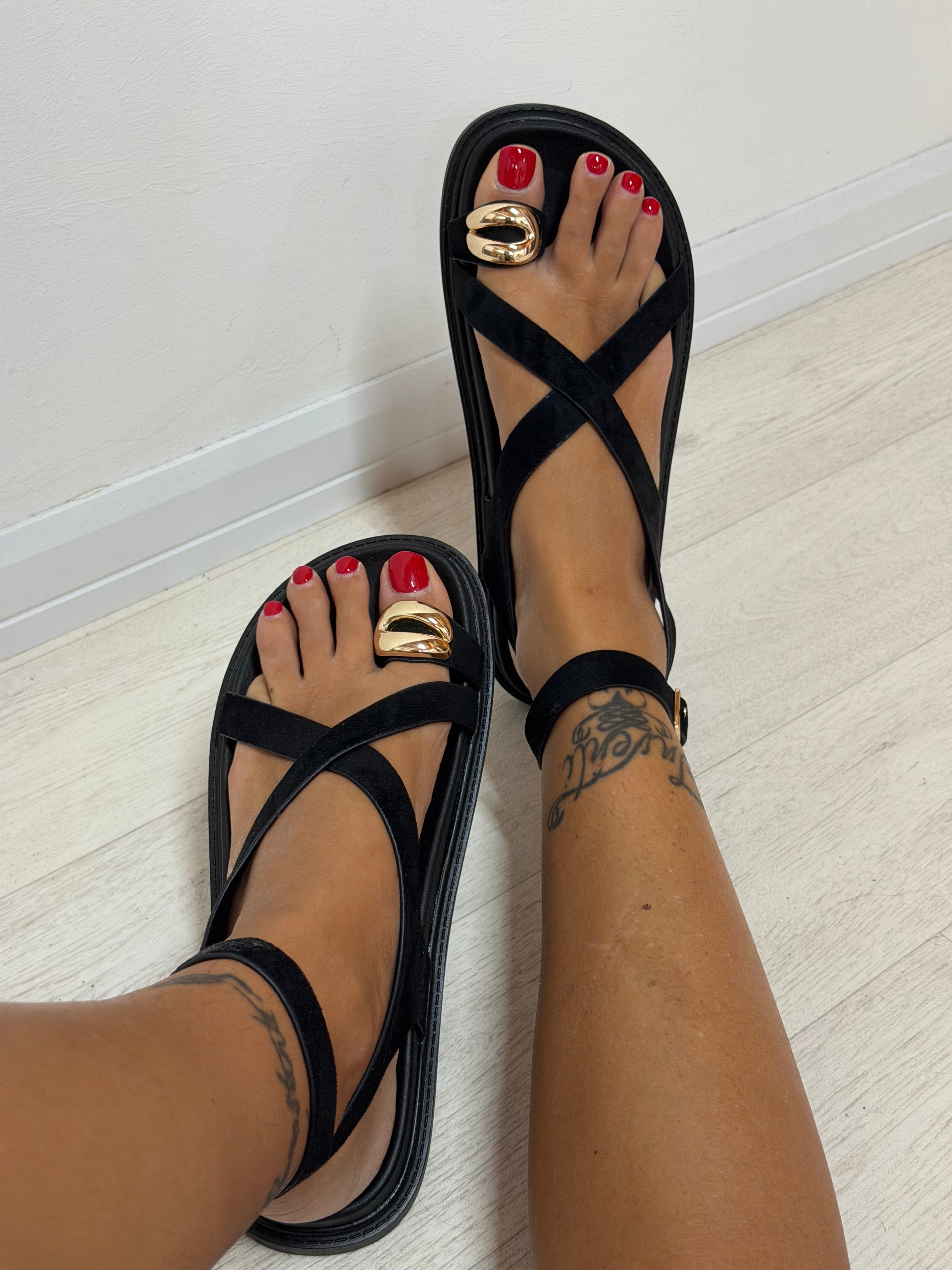 Sandalo Afrodite Black